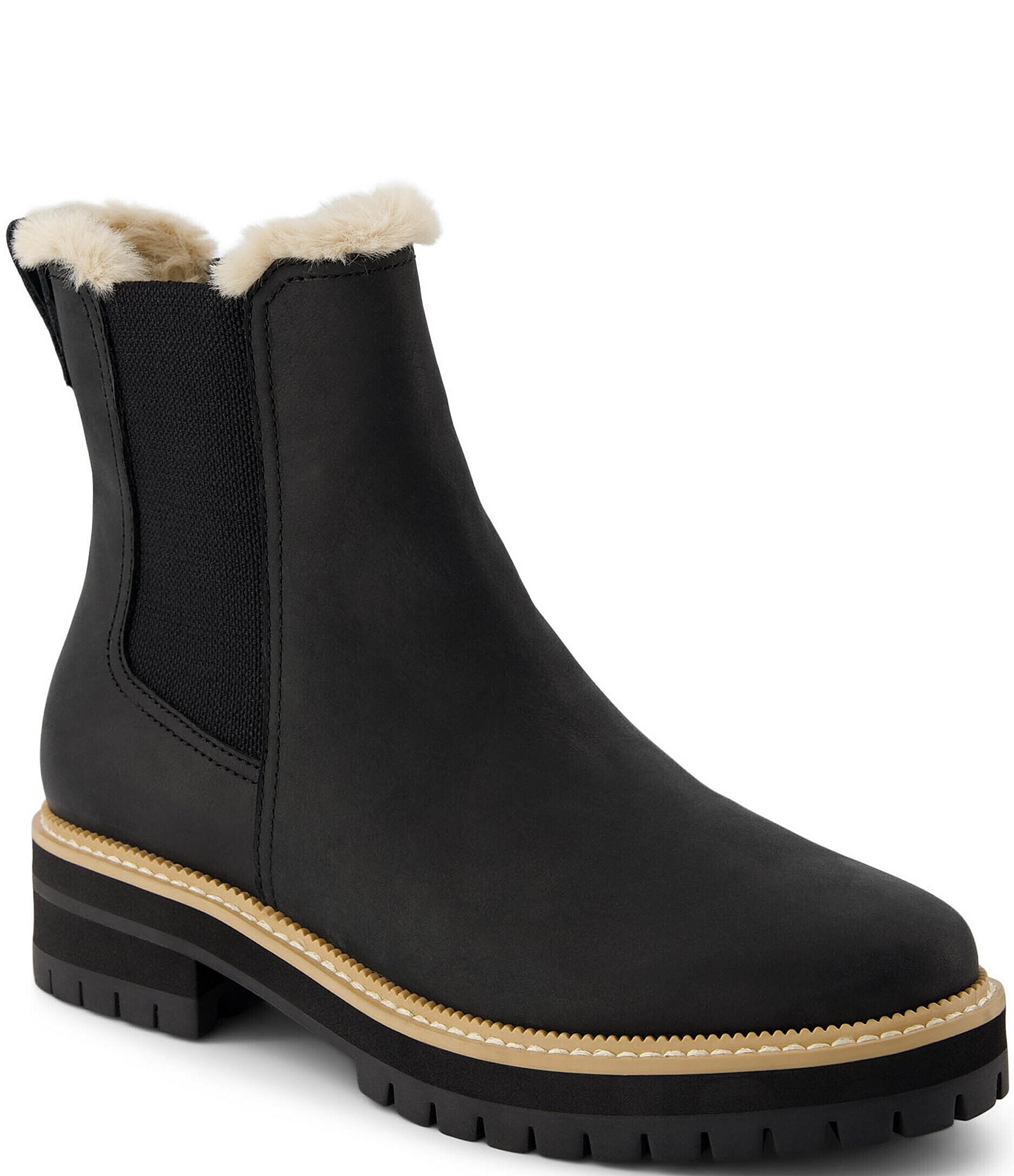 Chelsea faux shearling lined boot orders