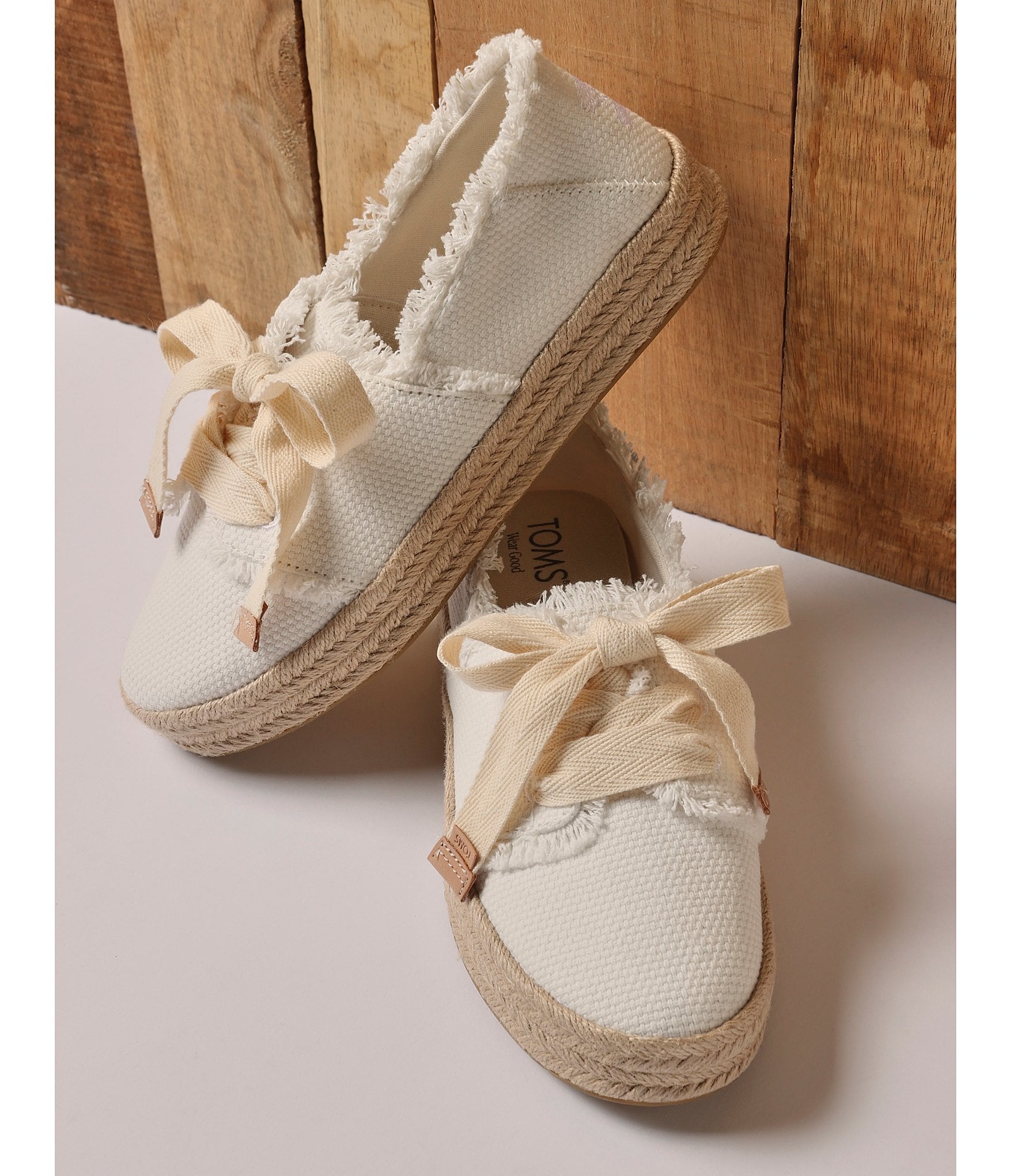TOMS Carolina Woven Platform Espadrille Sneakers