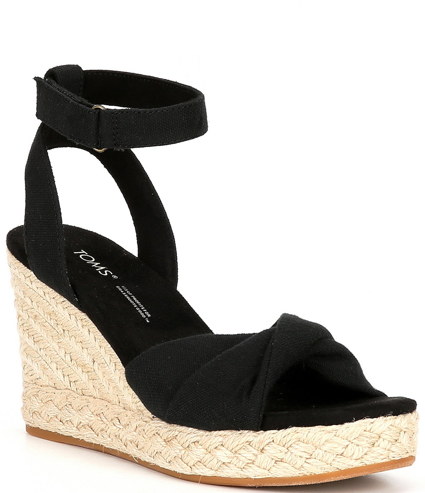 TOMS Marisela Espadrille Platform Wedge Sandals | Dillard's