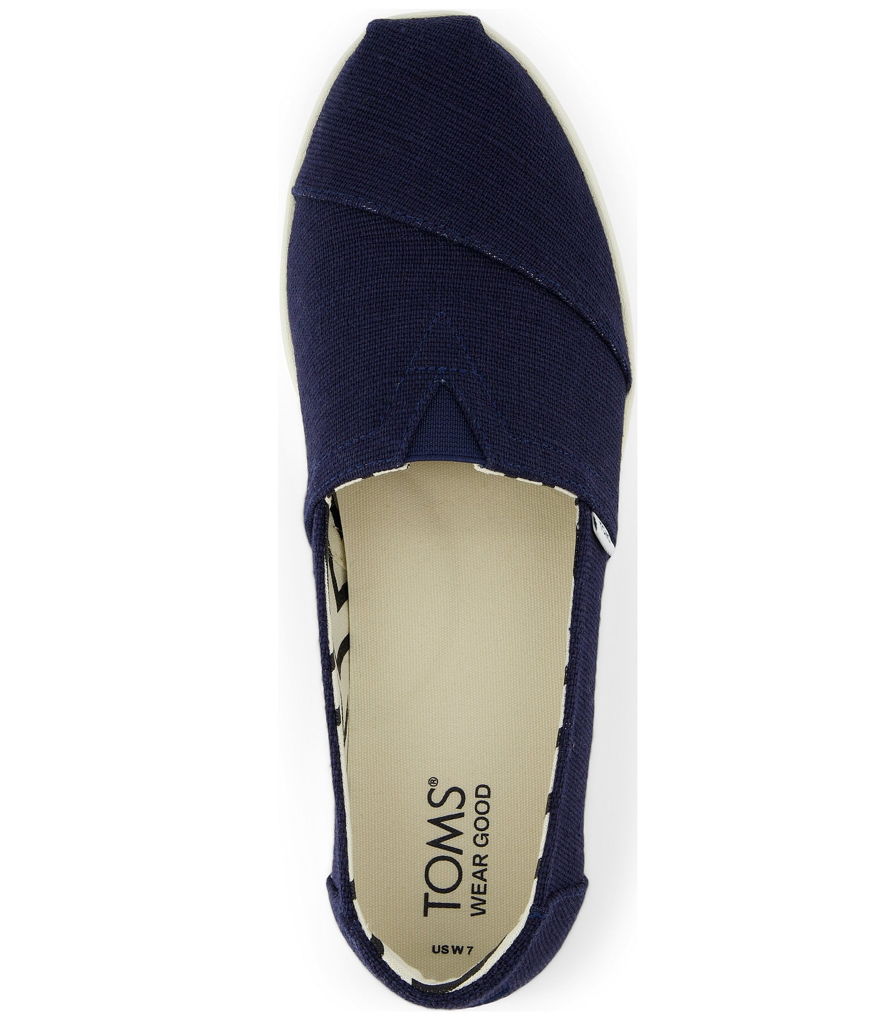 TOMS Women's Alpargata Plus Canvas Slip On Loafers
