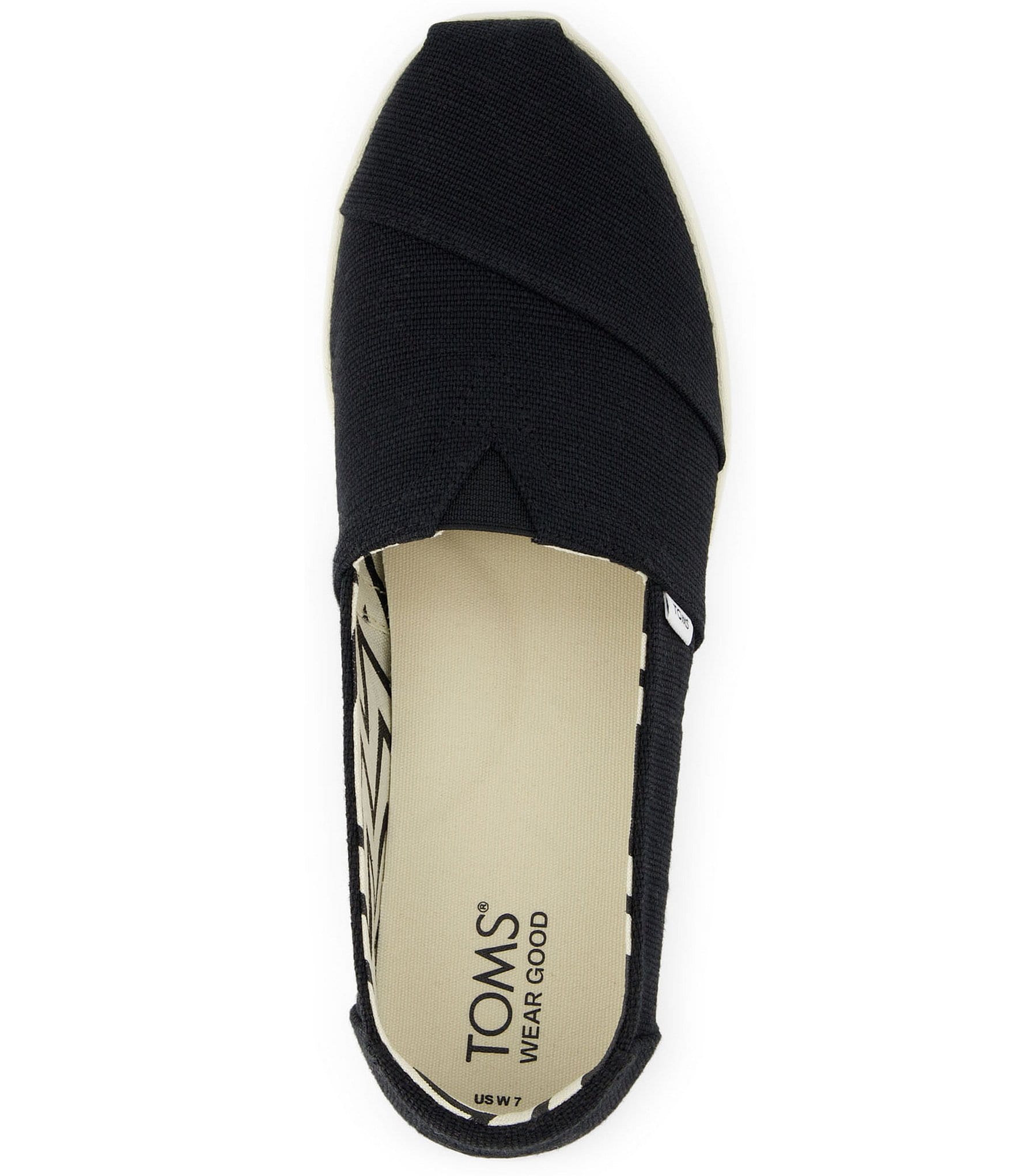 TOMS Women's Alpargata Plus Canvas Slip On Loafers