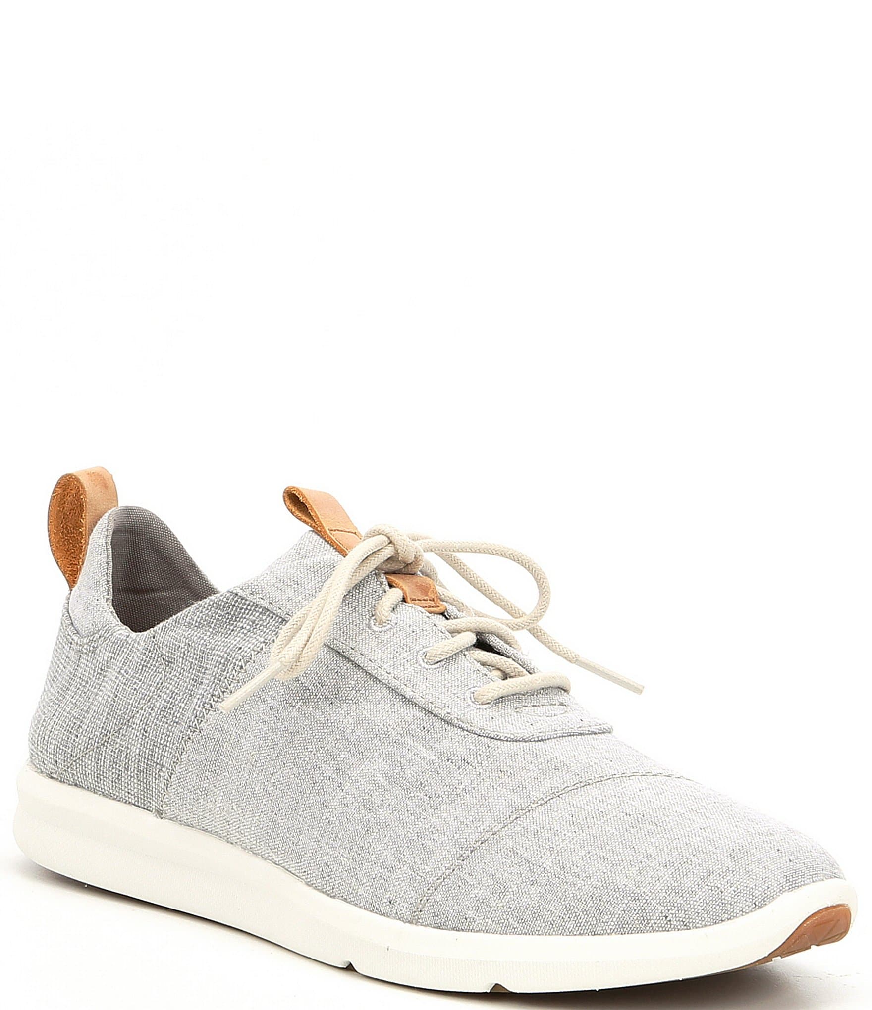toms lace up trainers