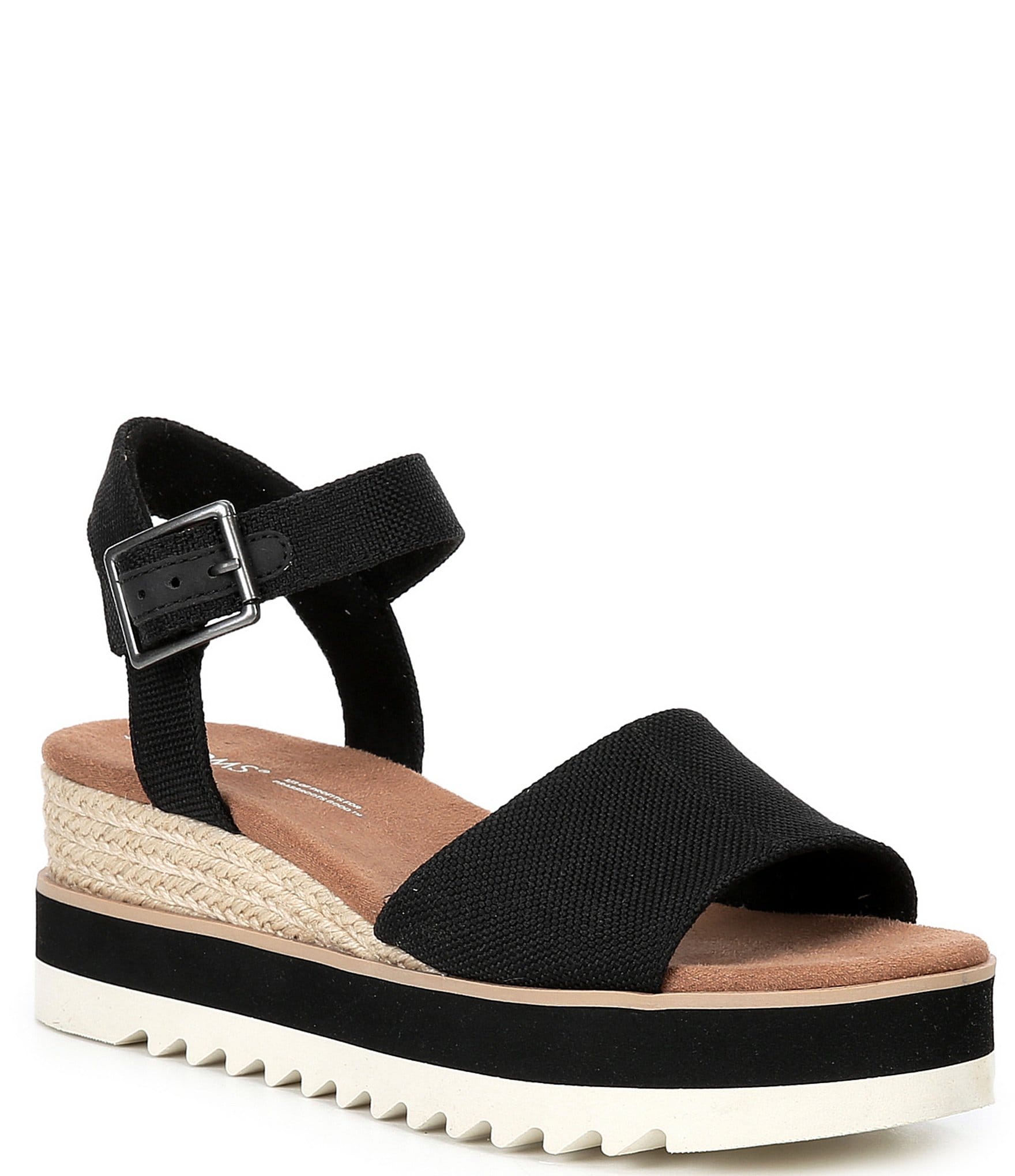 Womens cheap toms wedges