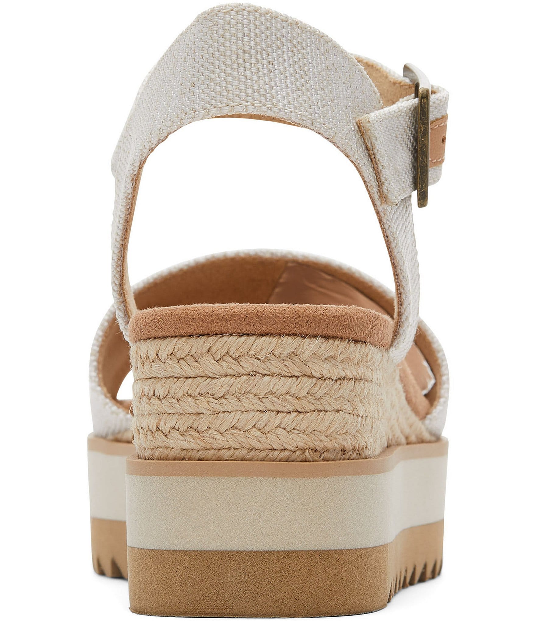 TOMS Diana Espadrille Platform Wedge Sandals
