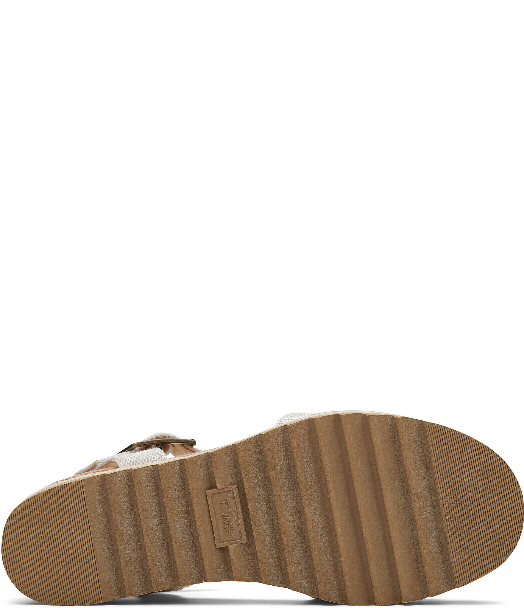 TOMS Diana Espadrille Platform Wedge Sandals