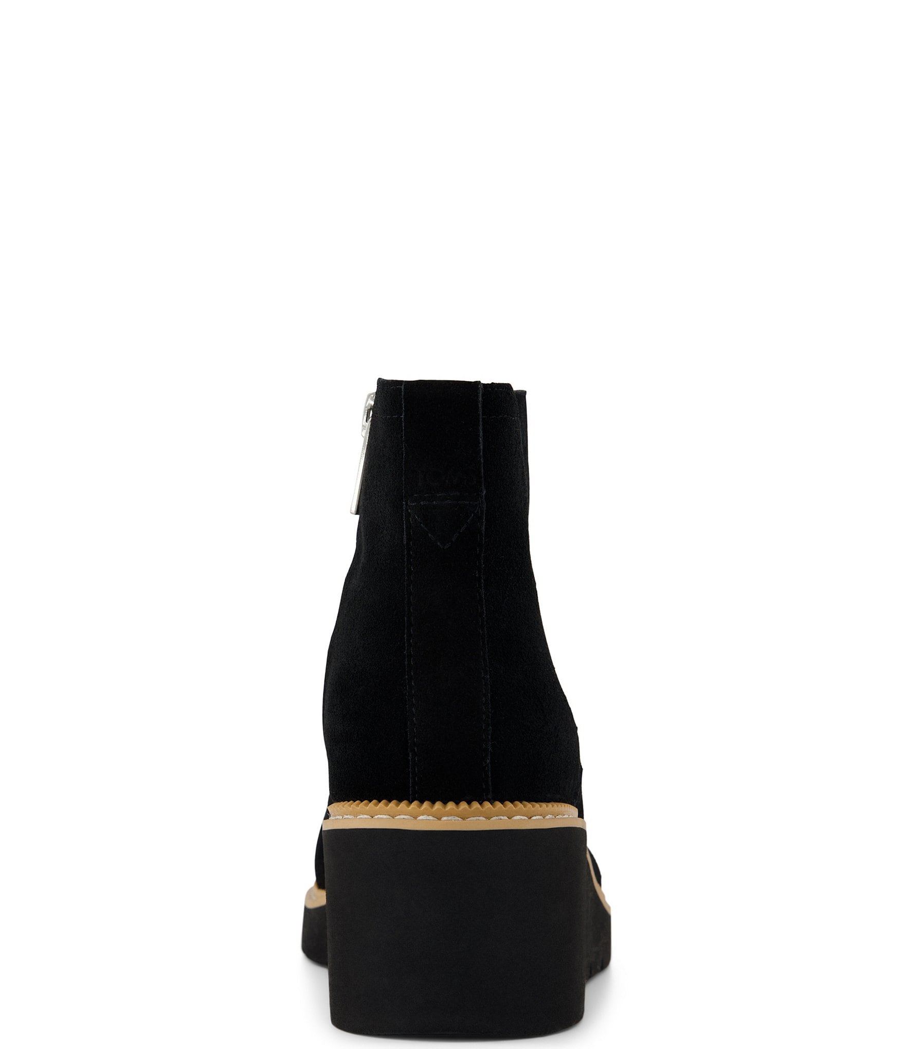 TOMS Women's Mina Suede Wedge Ankle Booties