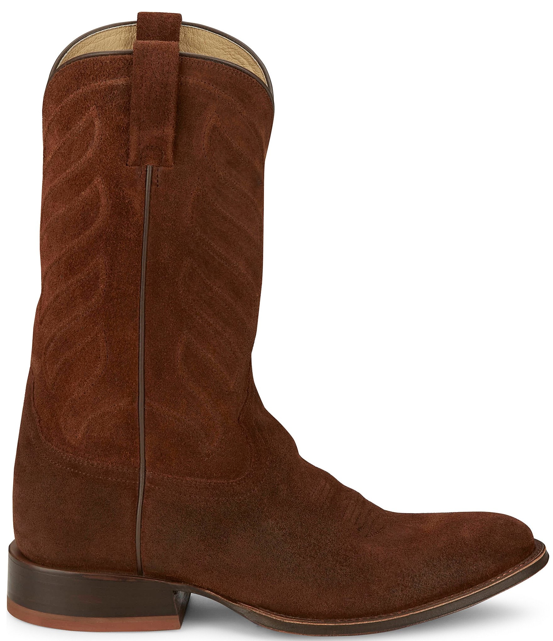 Tony Lama Men's Amado 12#double; Suede Western Boots