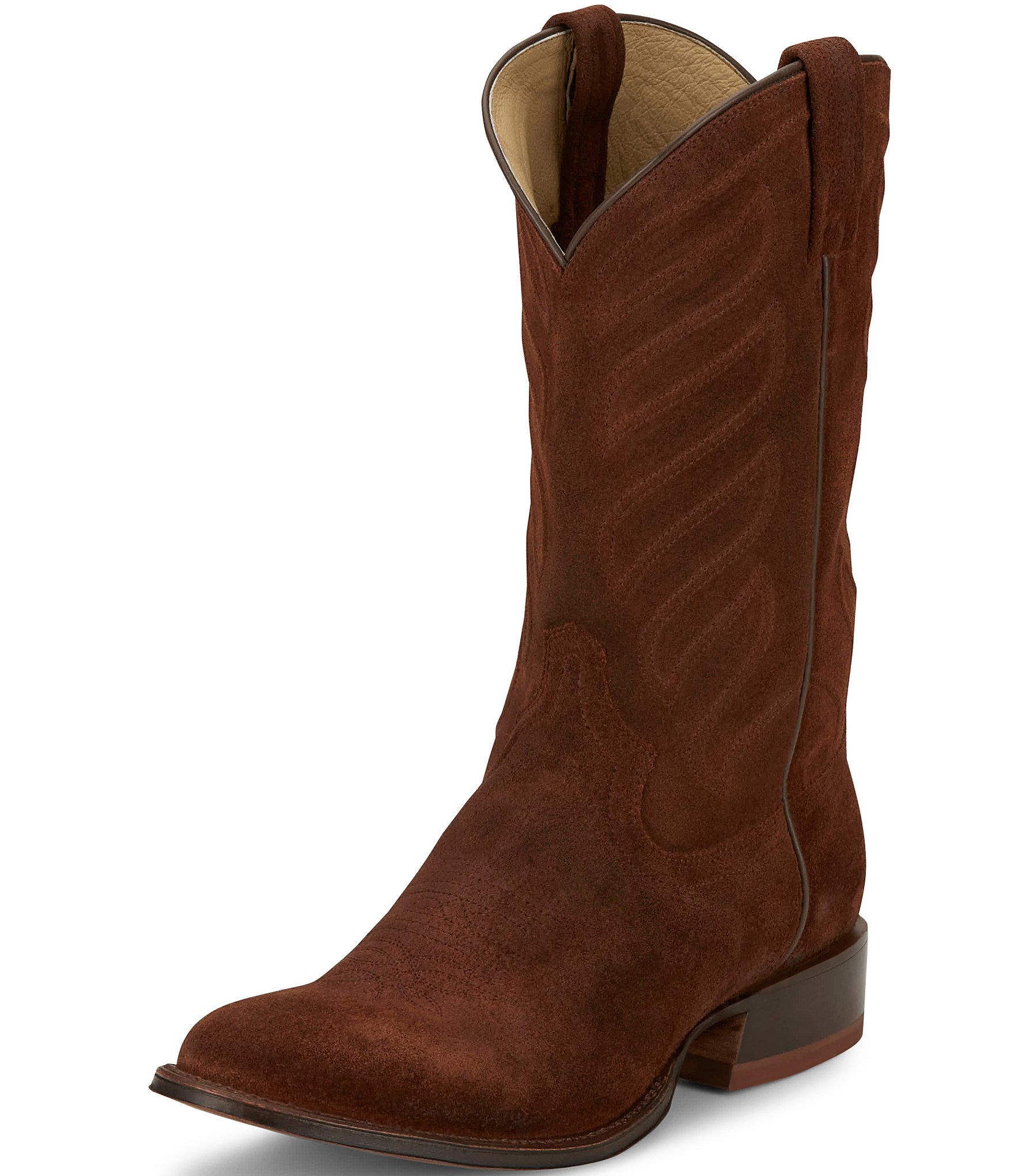 Tony Lama Men's Amado 12#double; Suede Western Boots