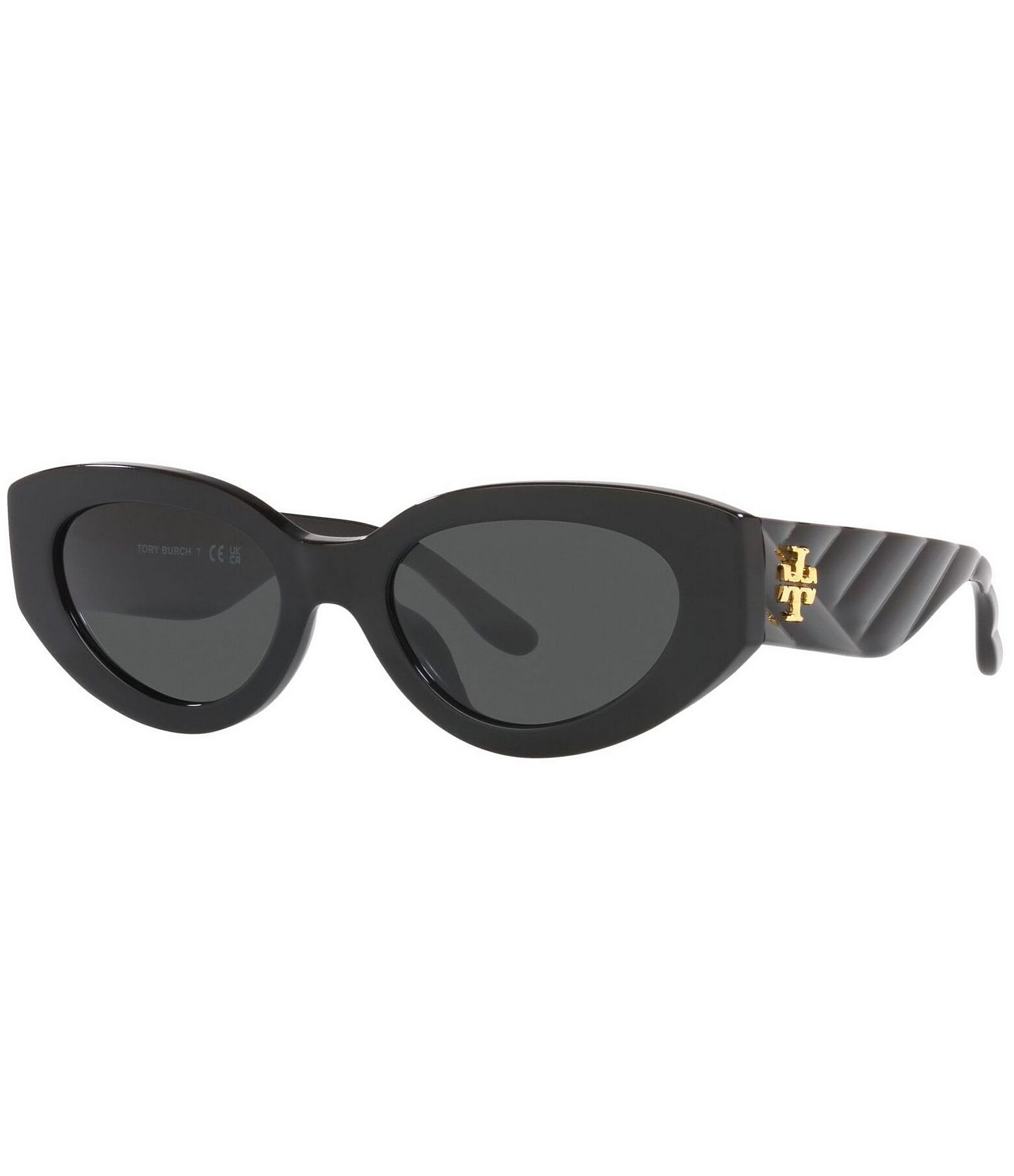 Tory Burch Women's Black 51mm Cat Eye Sunglasses | Dillard's