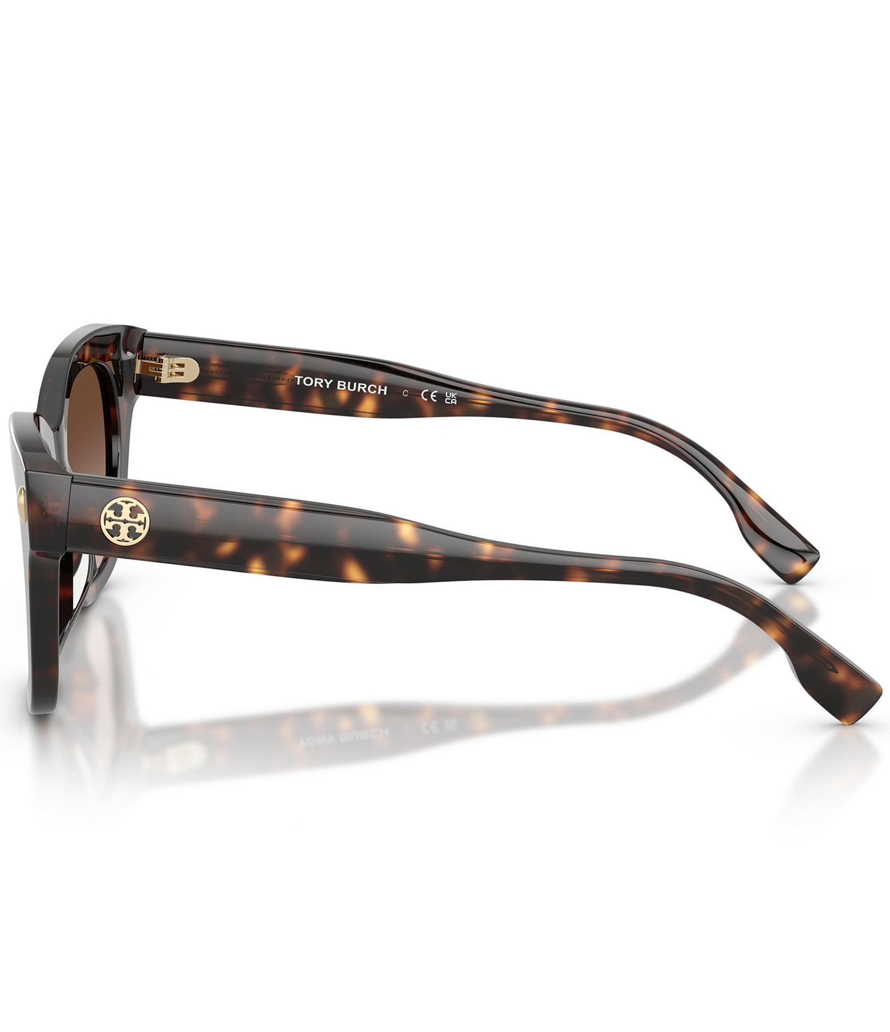 Tory Burch Women's TY7225U 51mm Square Gradient Sunglasses