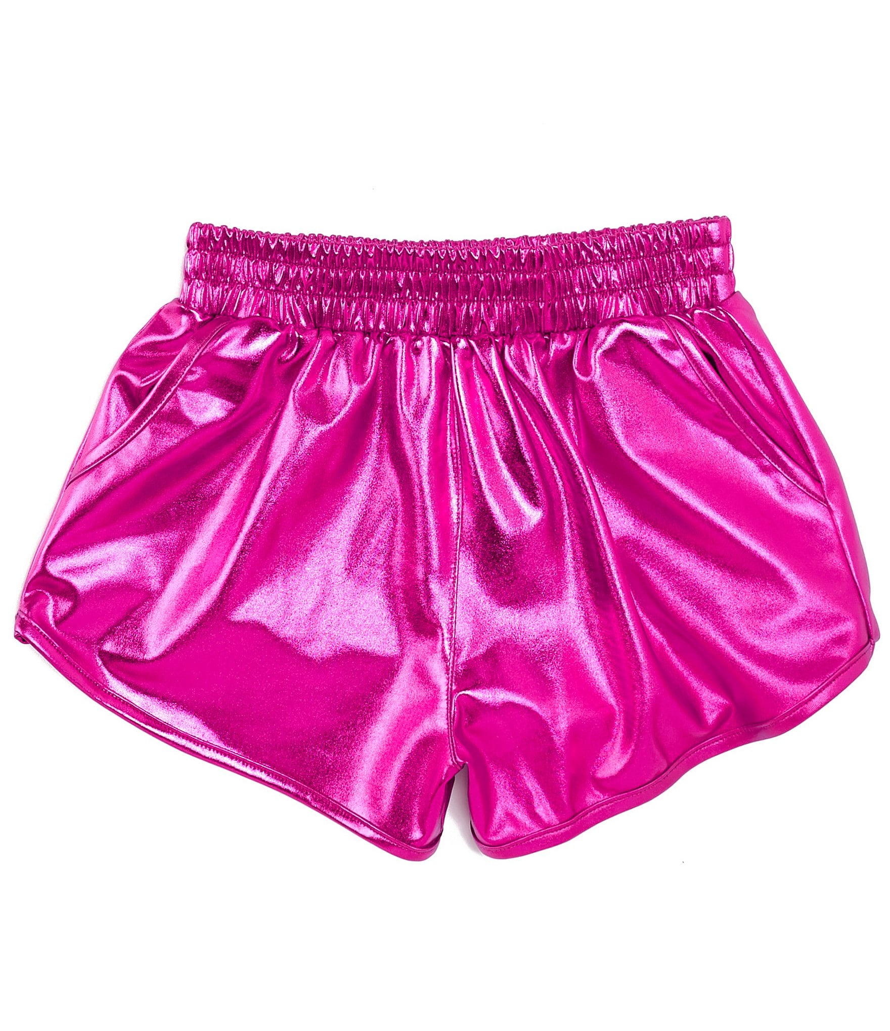 Tractr Big Girls 7-16 Shiny Shorts