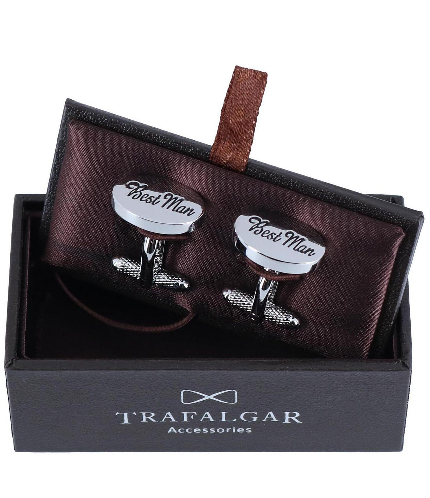 Trafalgar Best Man Novelty Cuff Links