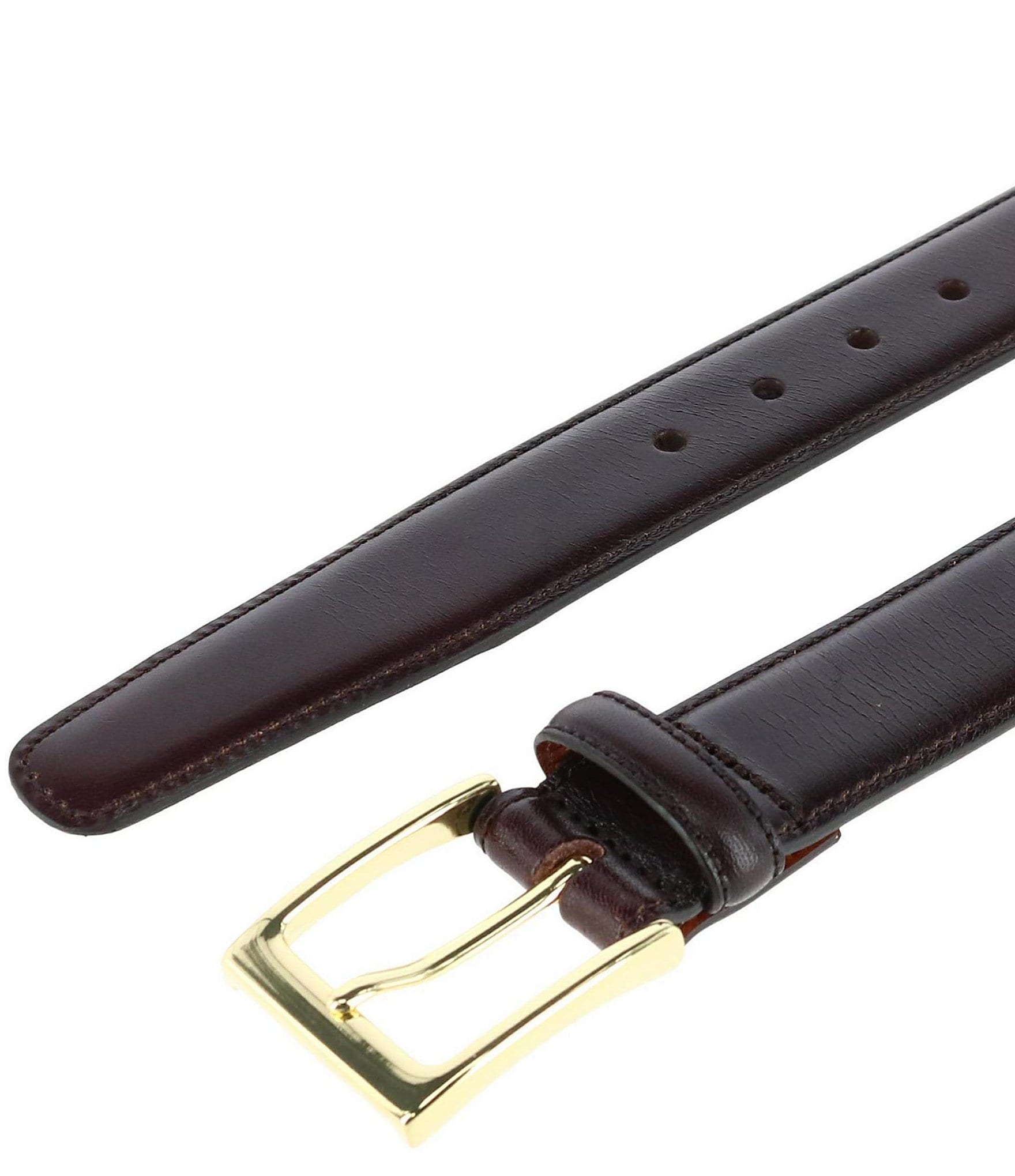 Trafalgar Classic Cortina Leather Dress Belt