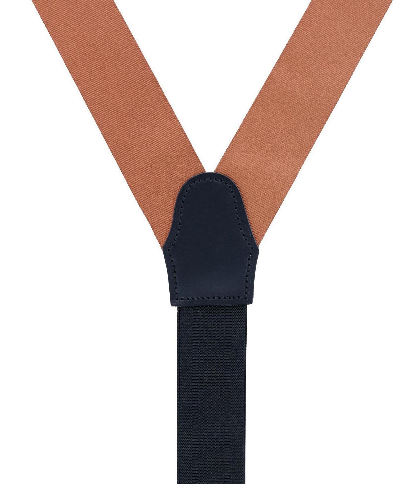 Trafalgar Phoenix Grosgrain Non-Stretch Ribbon Button End Suspenders