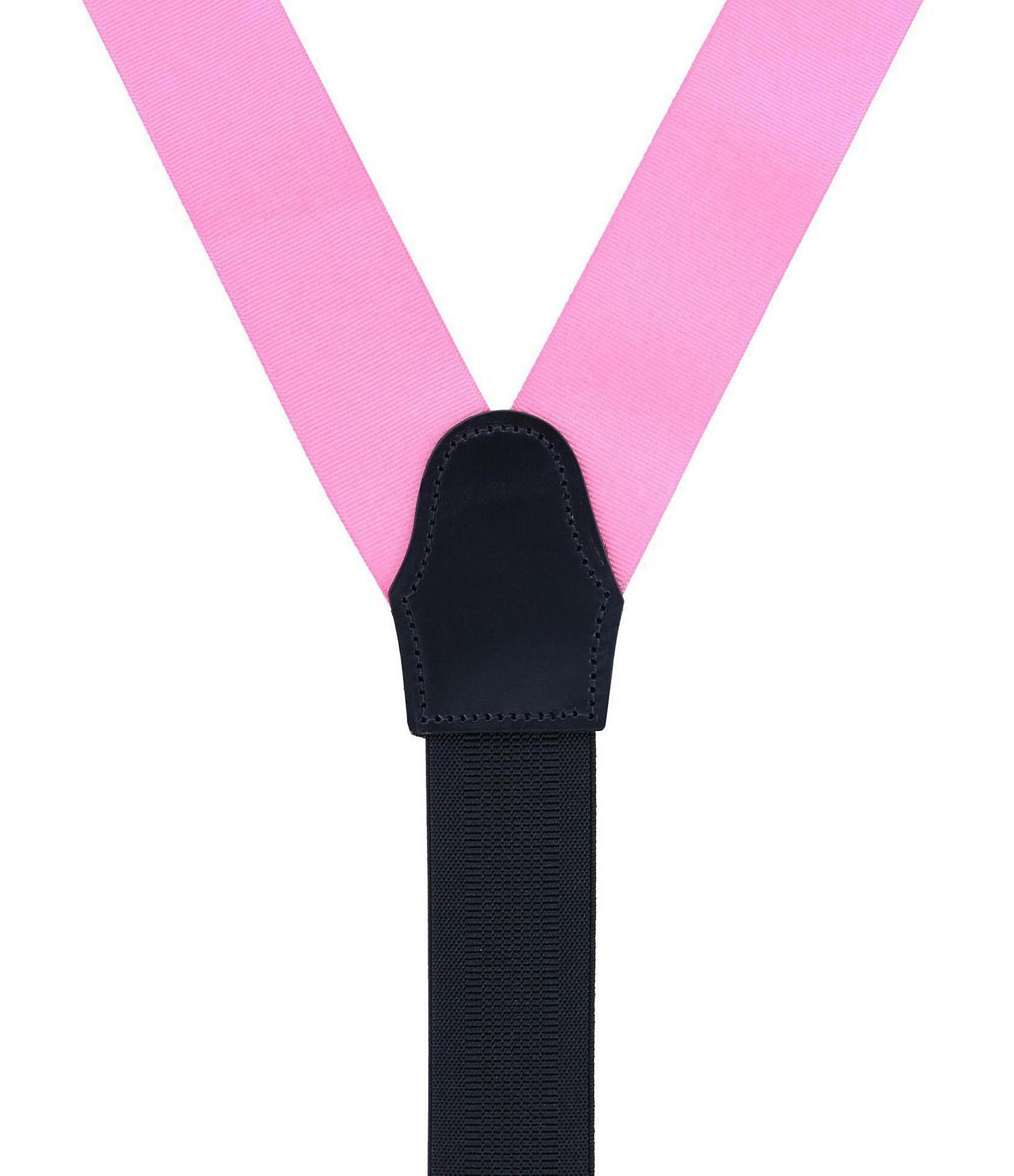 Trafalgar Phoenix Grosgrain Non-Stretch Ribbon Button End Suspenders