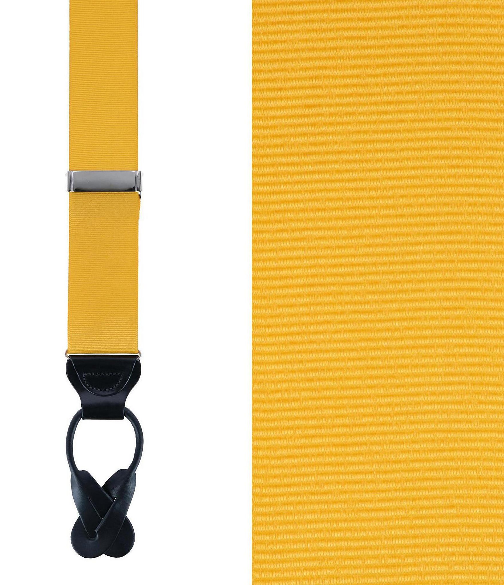 Trafalgar Phoenix Grosgrain Non-Stretch Ribbon Button End Suspenders