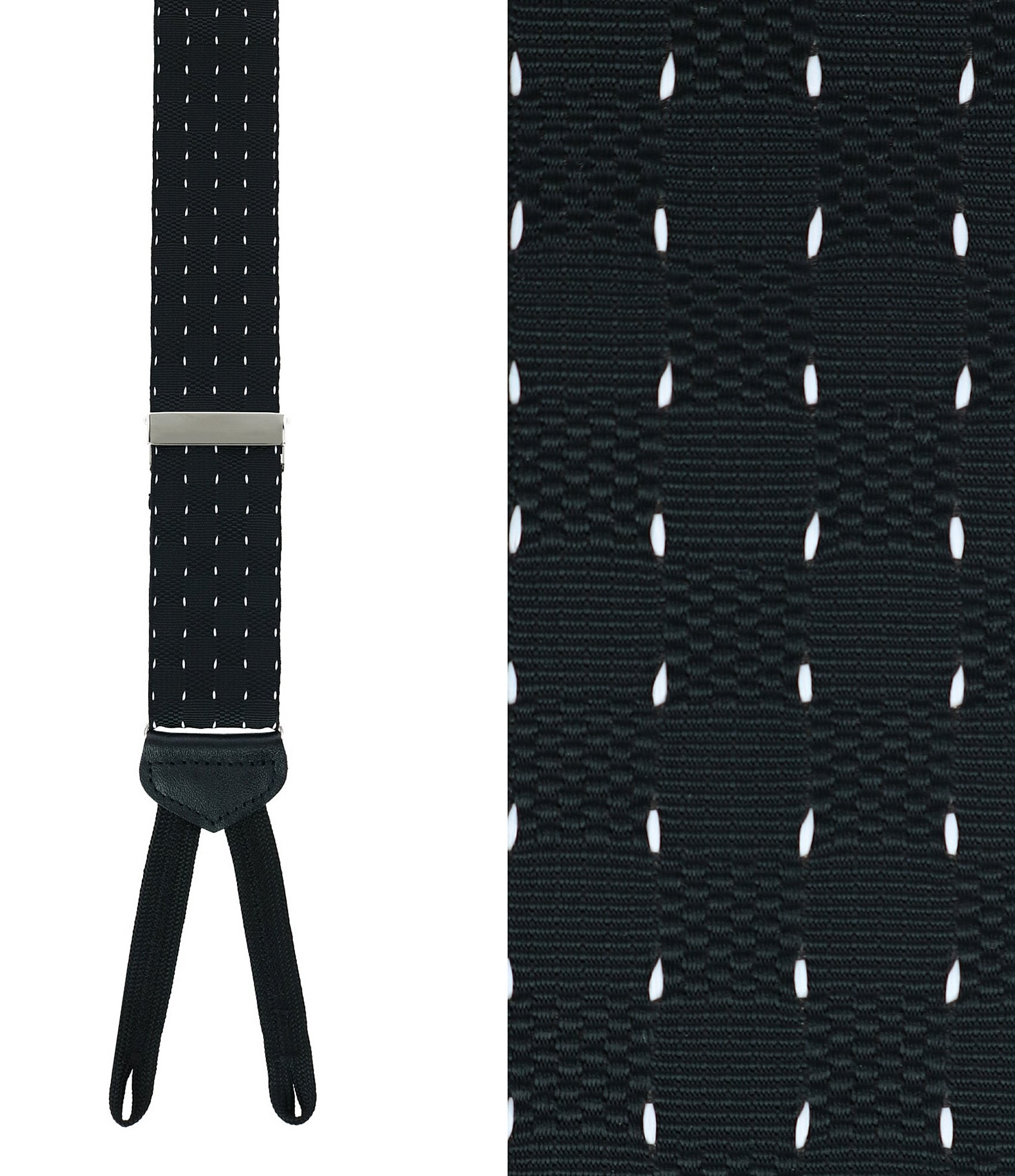 Trafalgar Pin Dot Formal End Suspenders