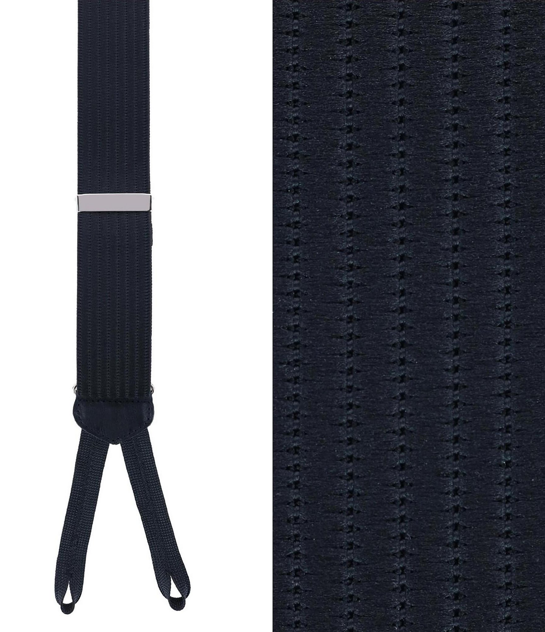 Trafalgar Regal Vertical Striped Formal End Suspenders