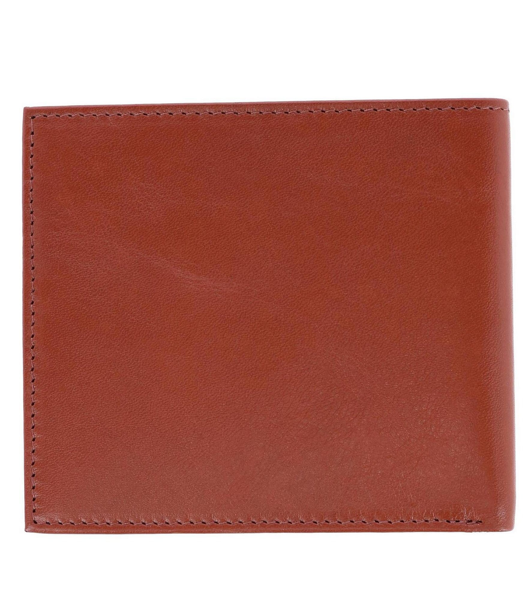 Trafalgar Sergio Genuine Leather 8-Slot Bi-Fold Wallet