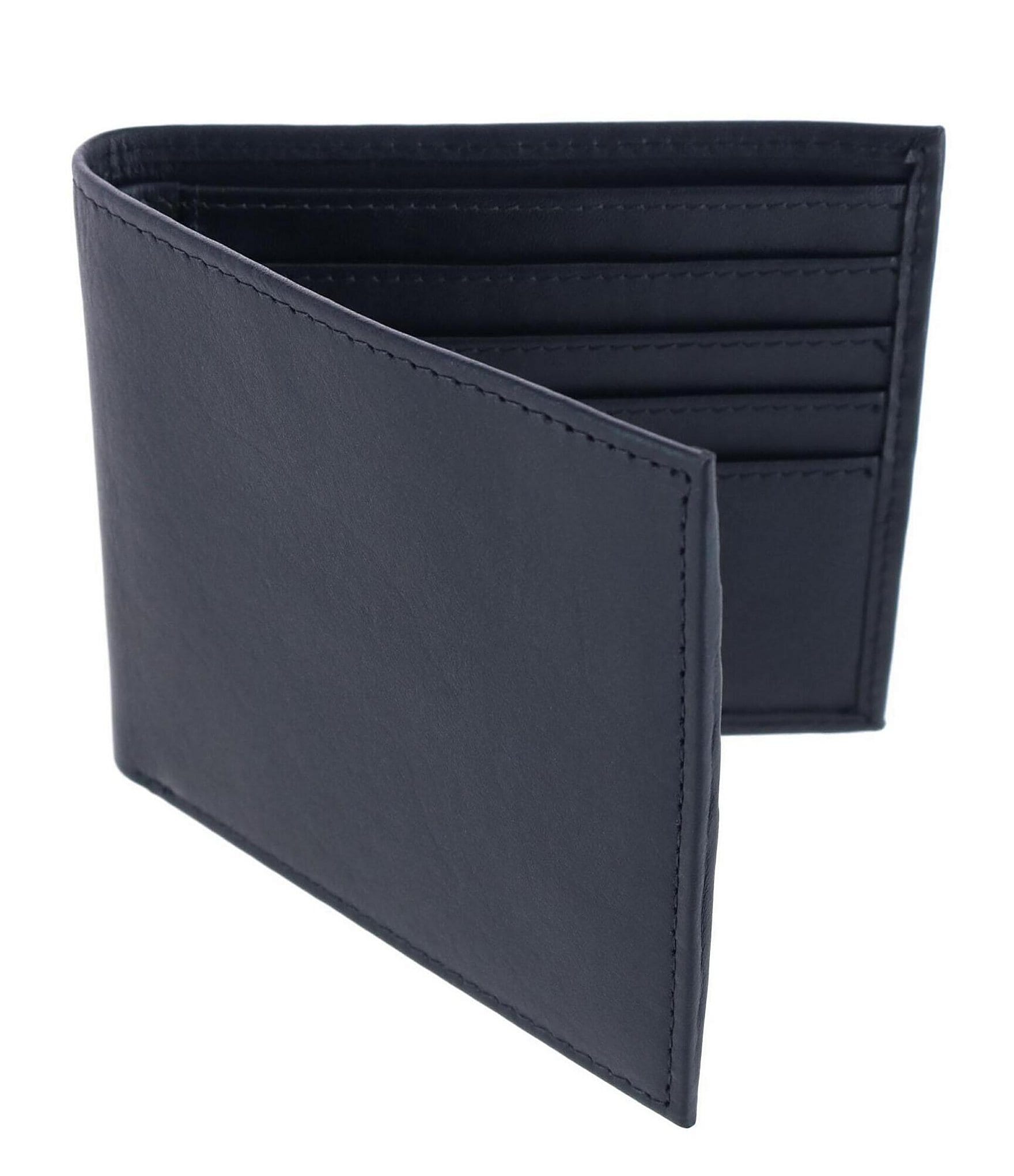 Trafalgar Sergio Genuine Leather 8-Slot Bi-Fold Wallet