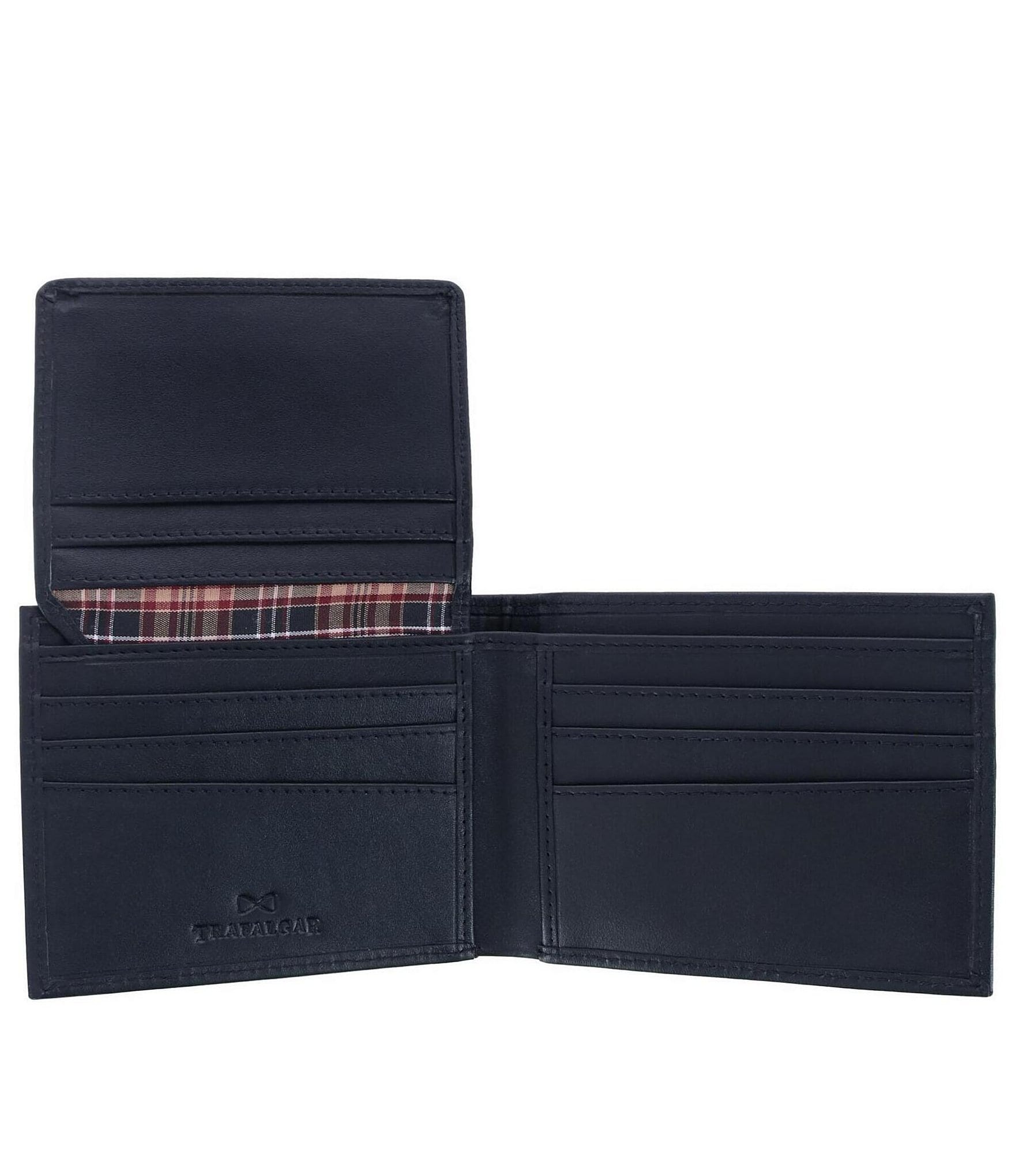 Trafalgar Sergio Genuine Leather Bi-Fold Wallet