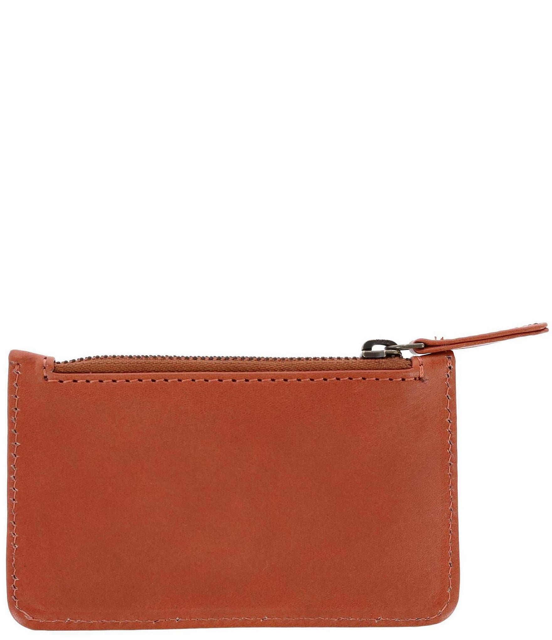 Trafalgar Sergio Leather Zipper Pouch