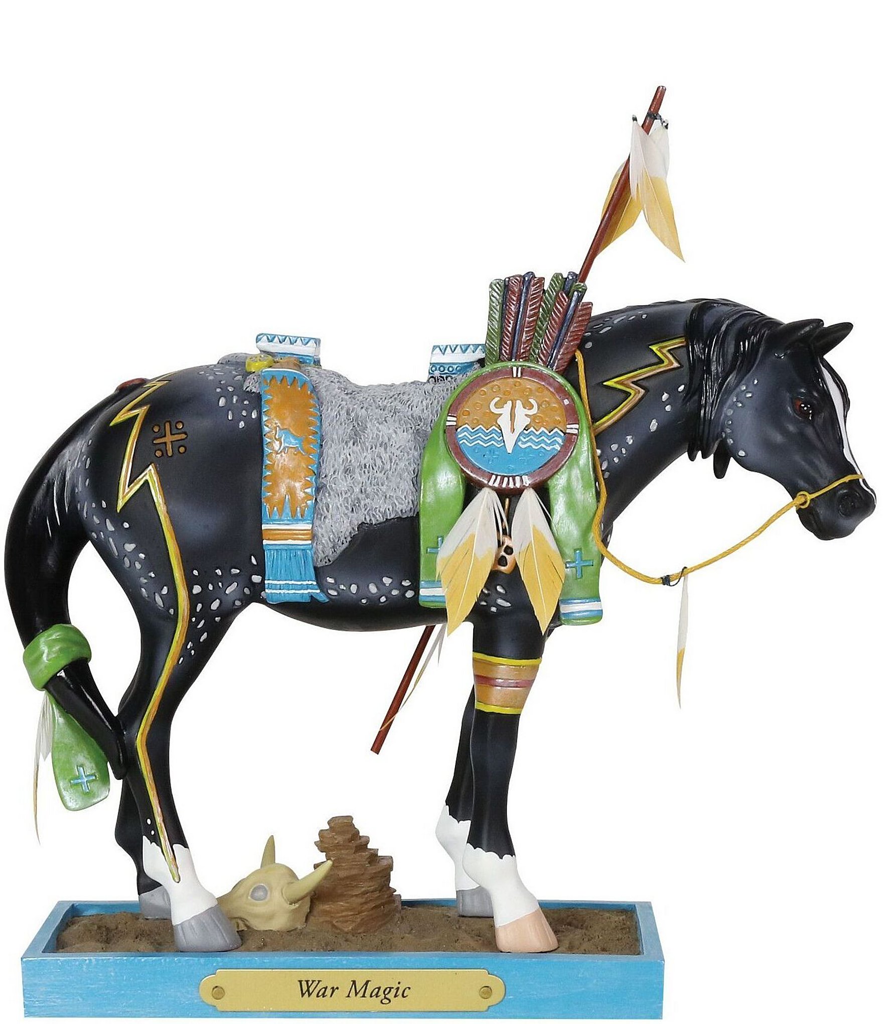 The Trail of Painted Ponies War Magic Figurine | Dillard's