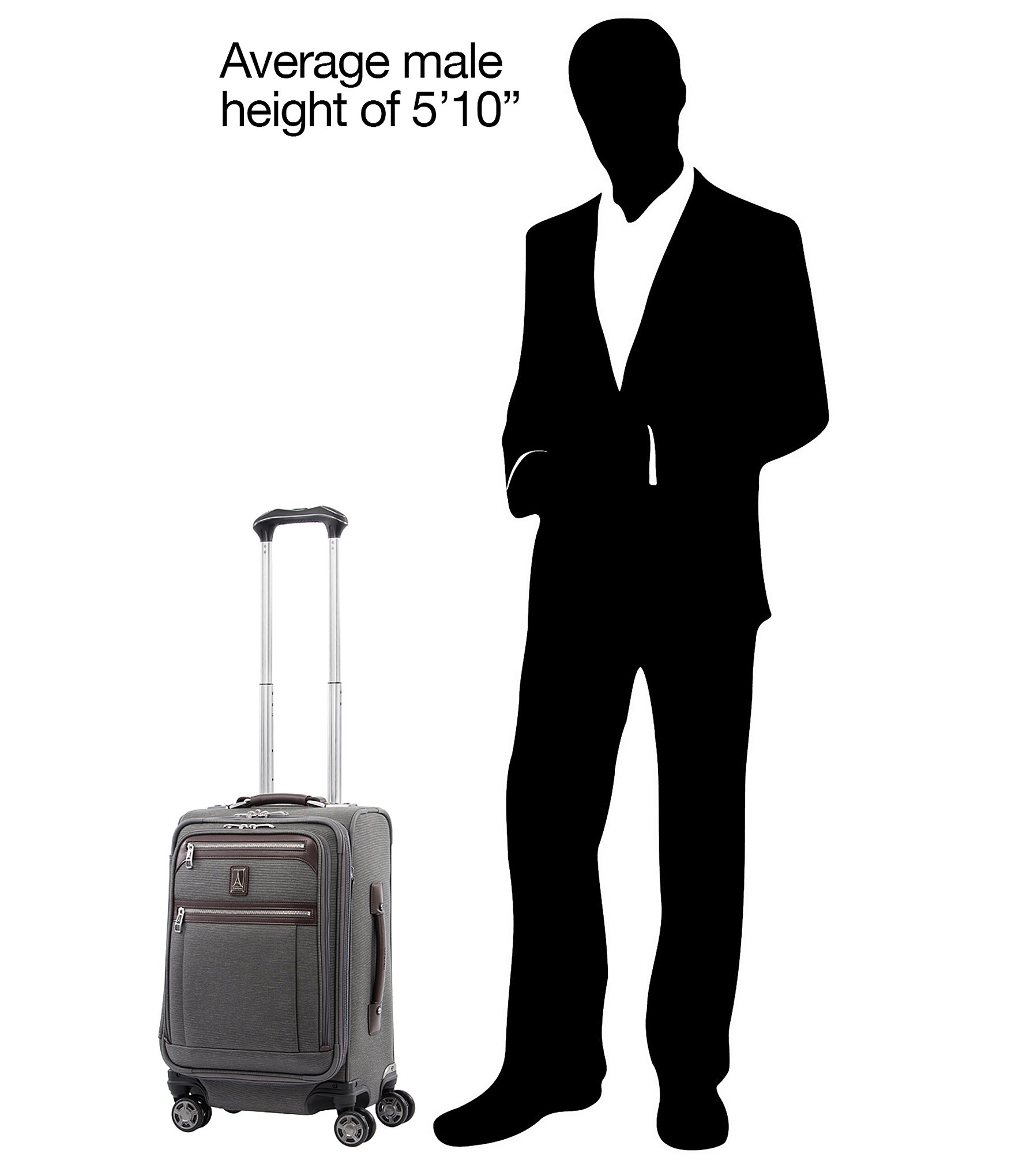 Travelpro Platinum Elite 20#double; Expandable Business Plus Carry-On Spinner