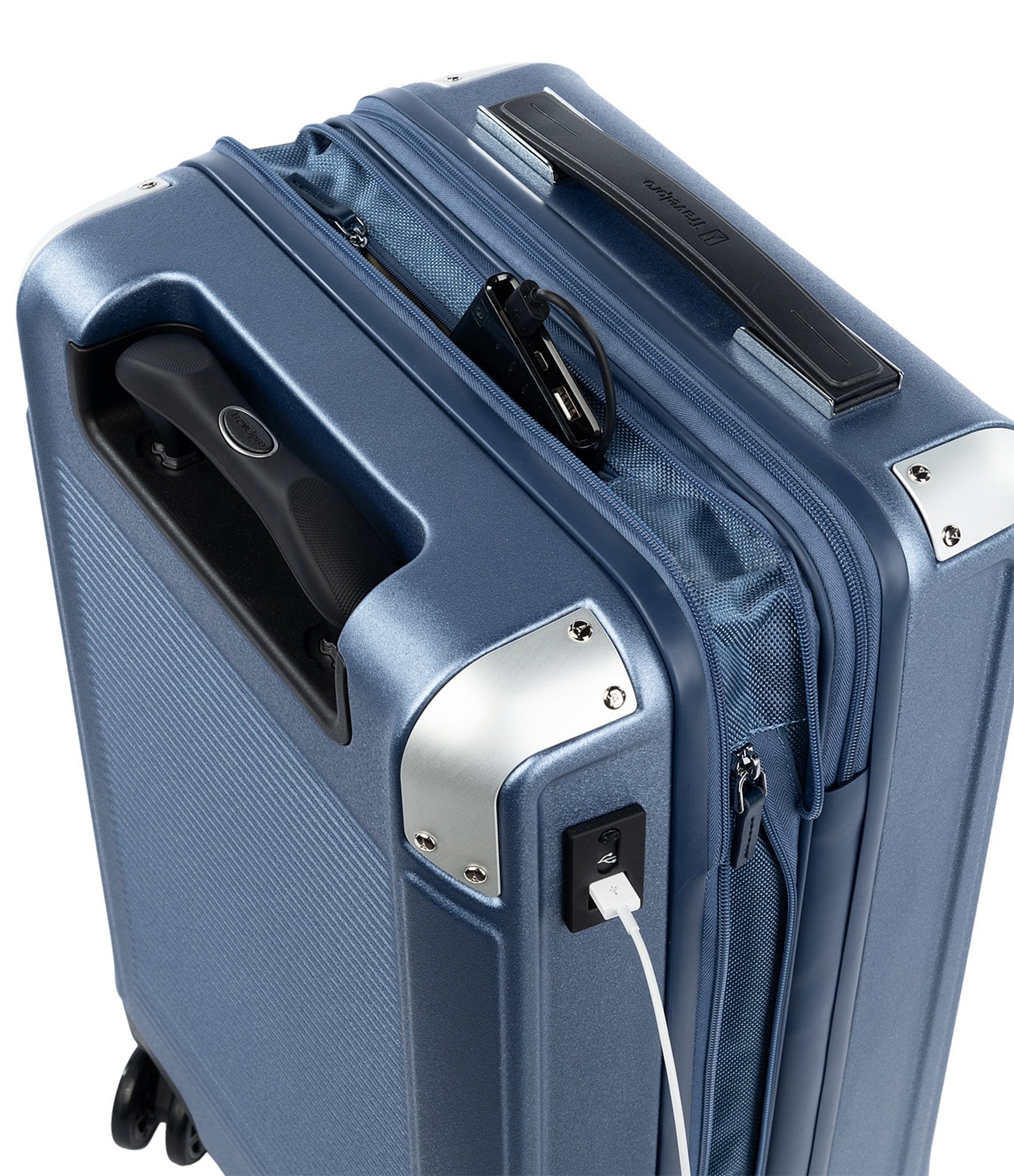 Travelpro Platinum Elite Hardside 21#double; Expandable Carry-On Spinner Suitcase