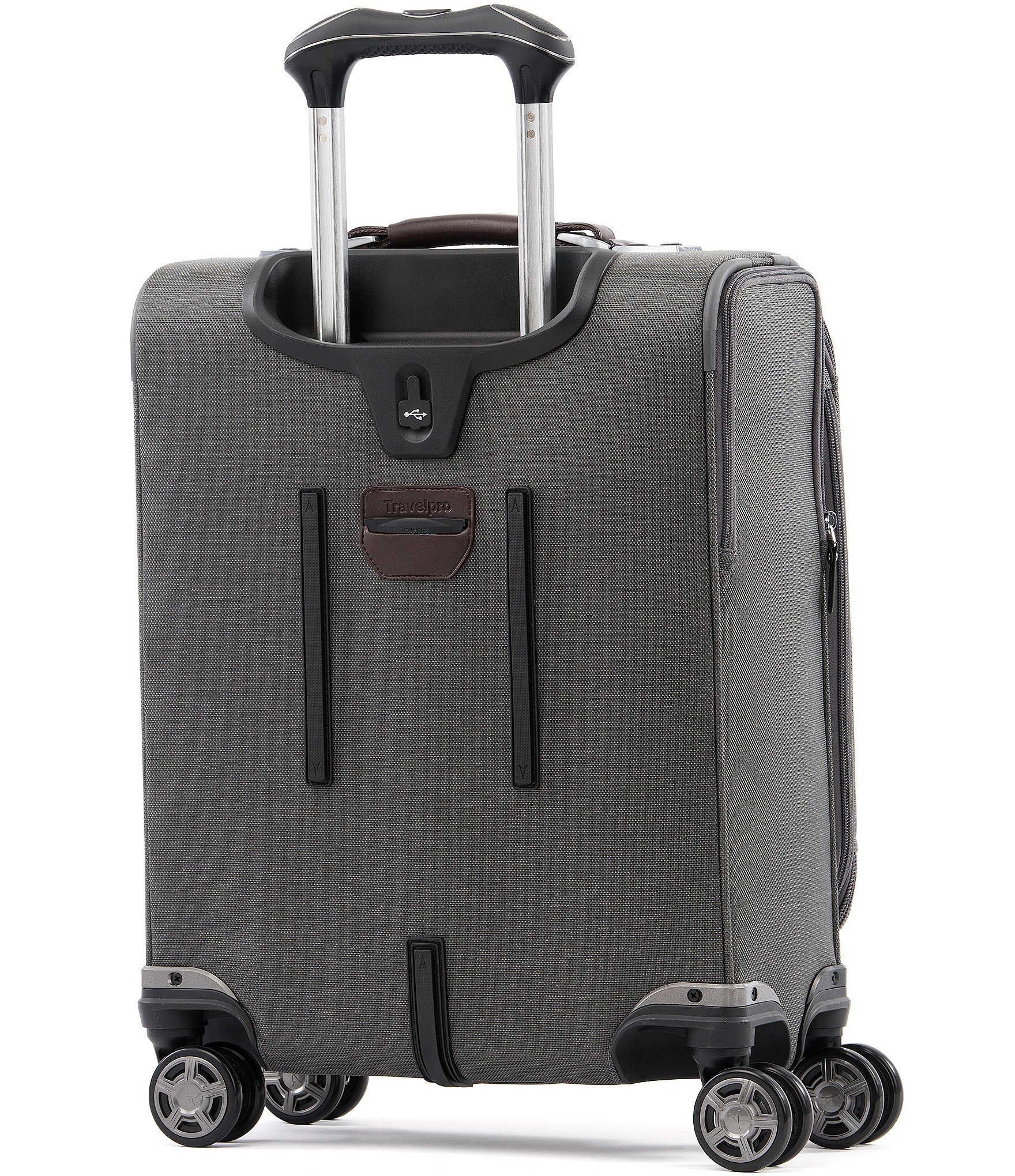 Travelpro Platinum Elite International Expandable Carry On Spinner Sunset Mall