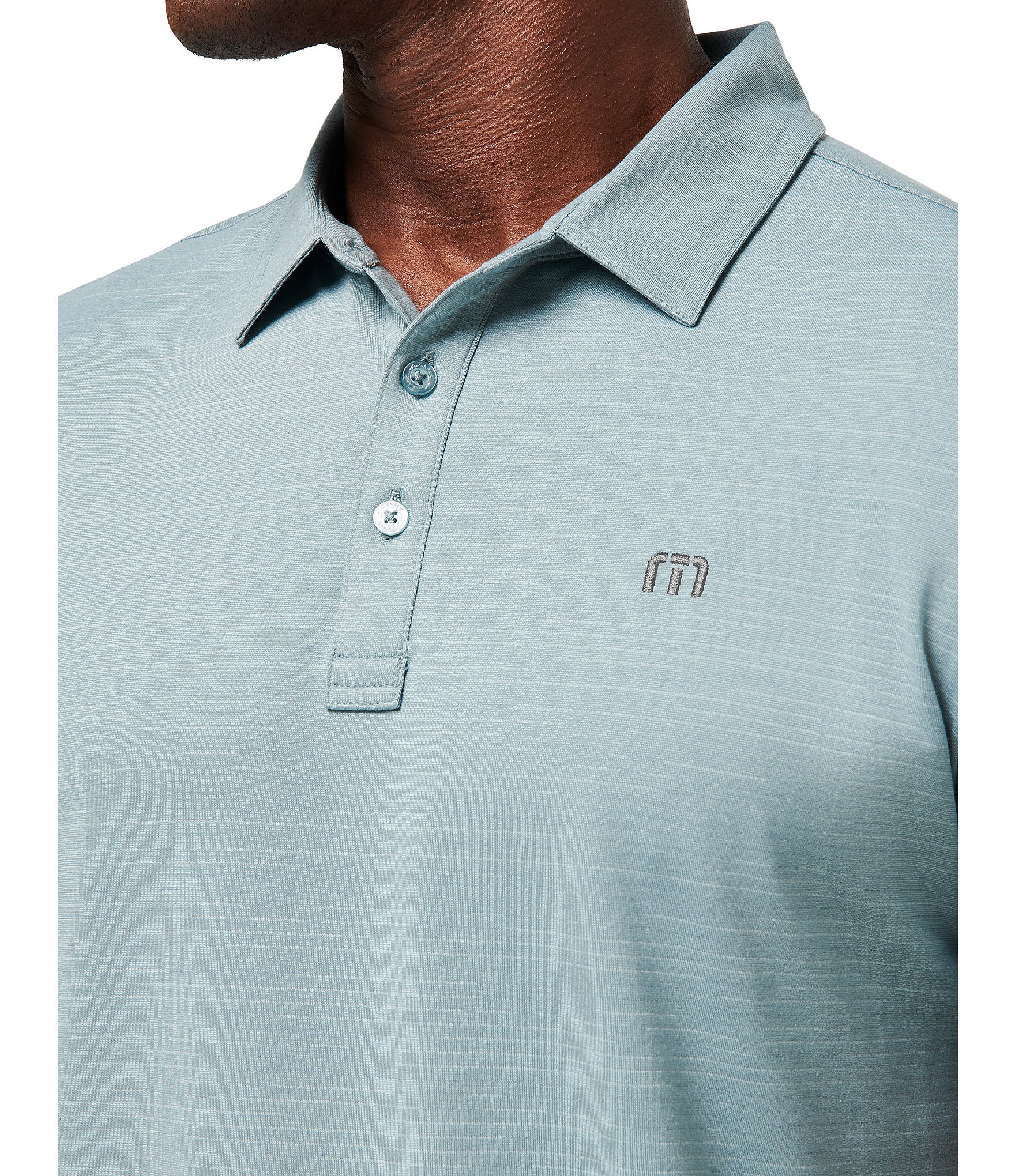 TravisMathew The Heater Performance Stretch Short Sleeve Polo Shirt