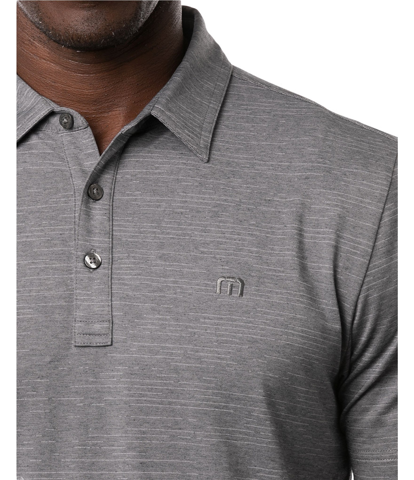 TravisMathew The Heater Performance Stretch Short Sleeve Polo Shirt