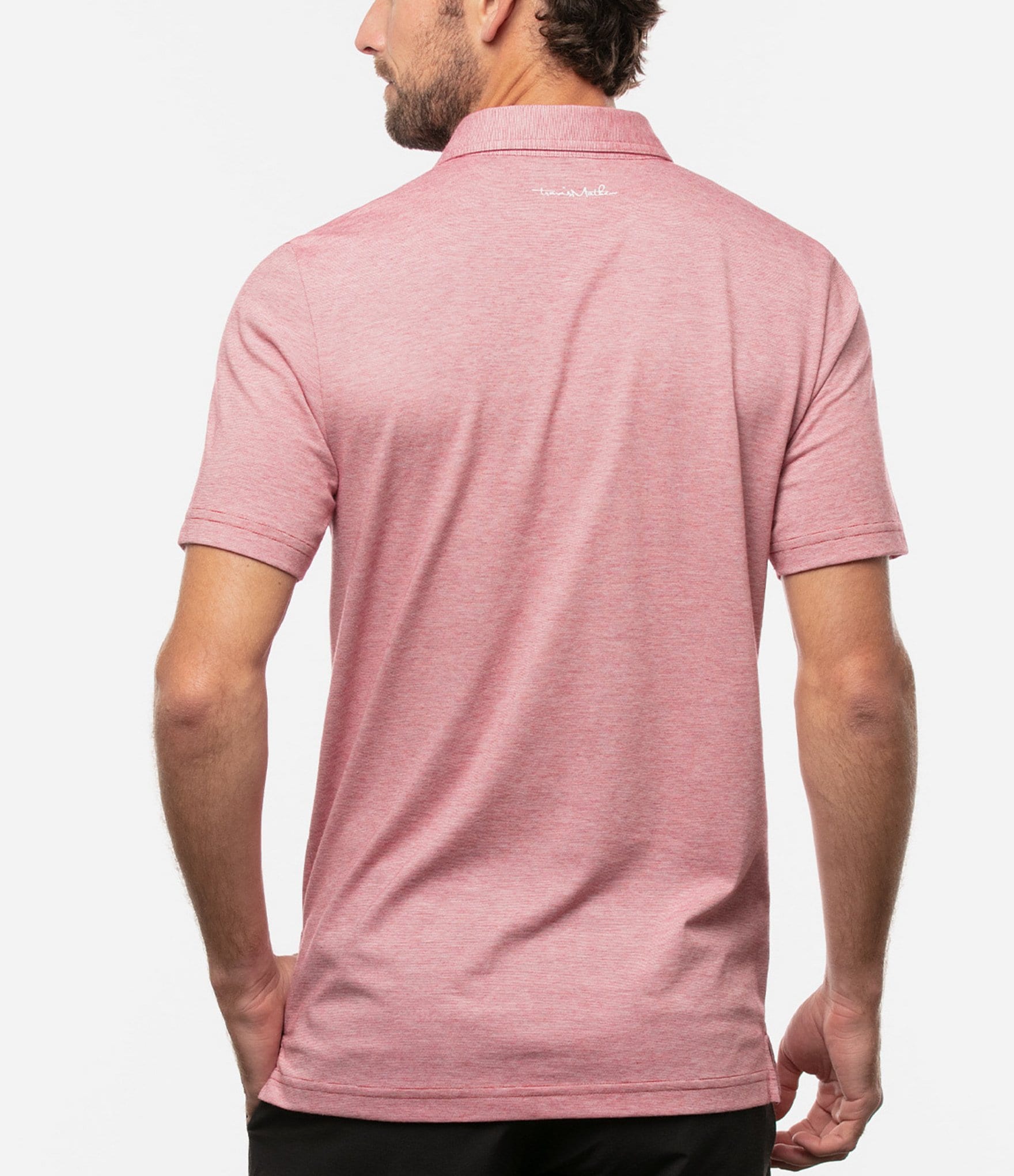 TravisMathew Zinna Performance Stretch Short Sleeve Polo Shirt