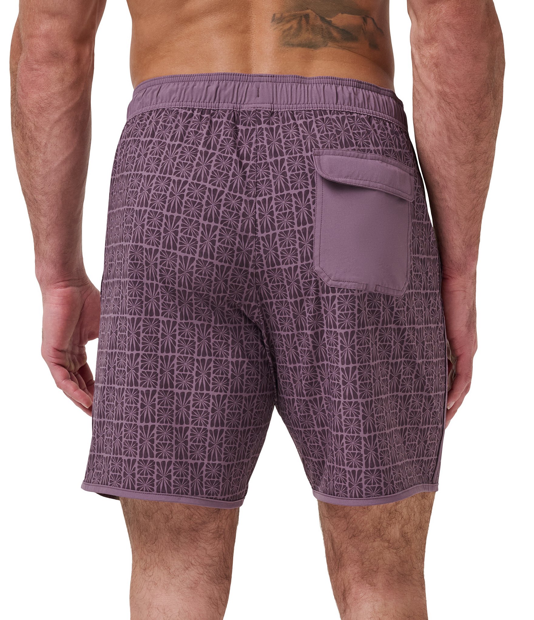 TravisMathew Cabana E-Waist 7.5#double; Inseam Board Shorts