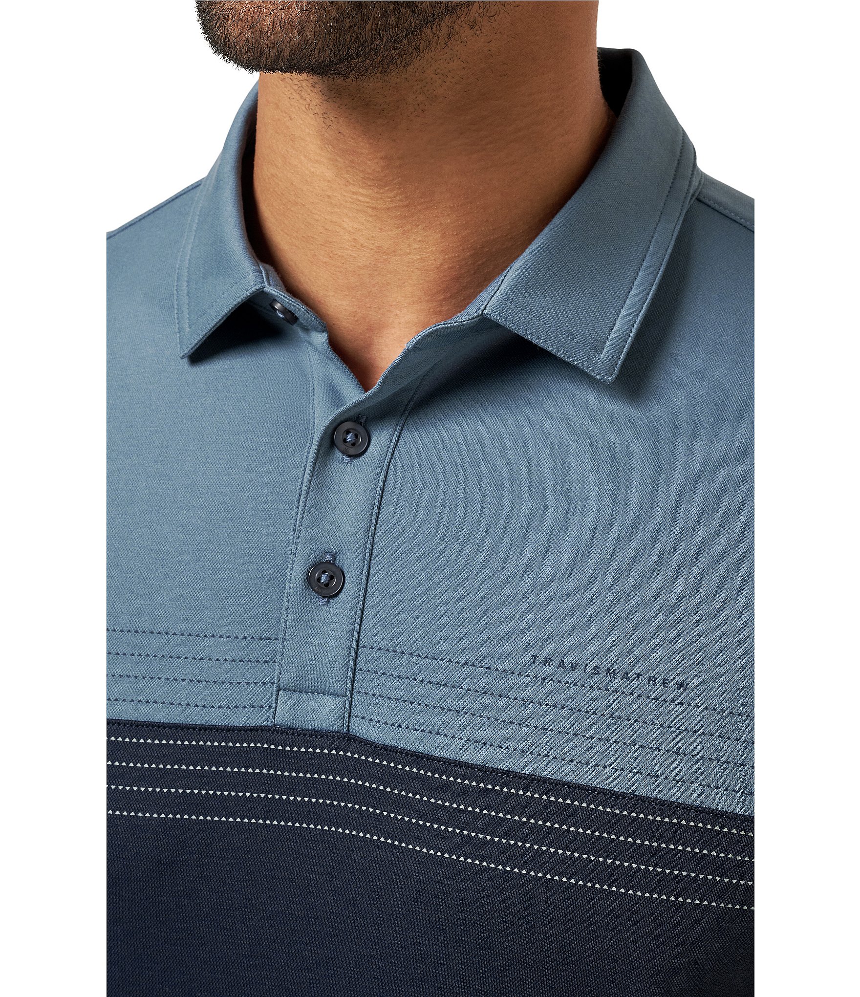 TravisMathew Charter Flight Short Sleeve Polo Shirt