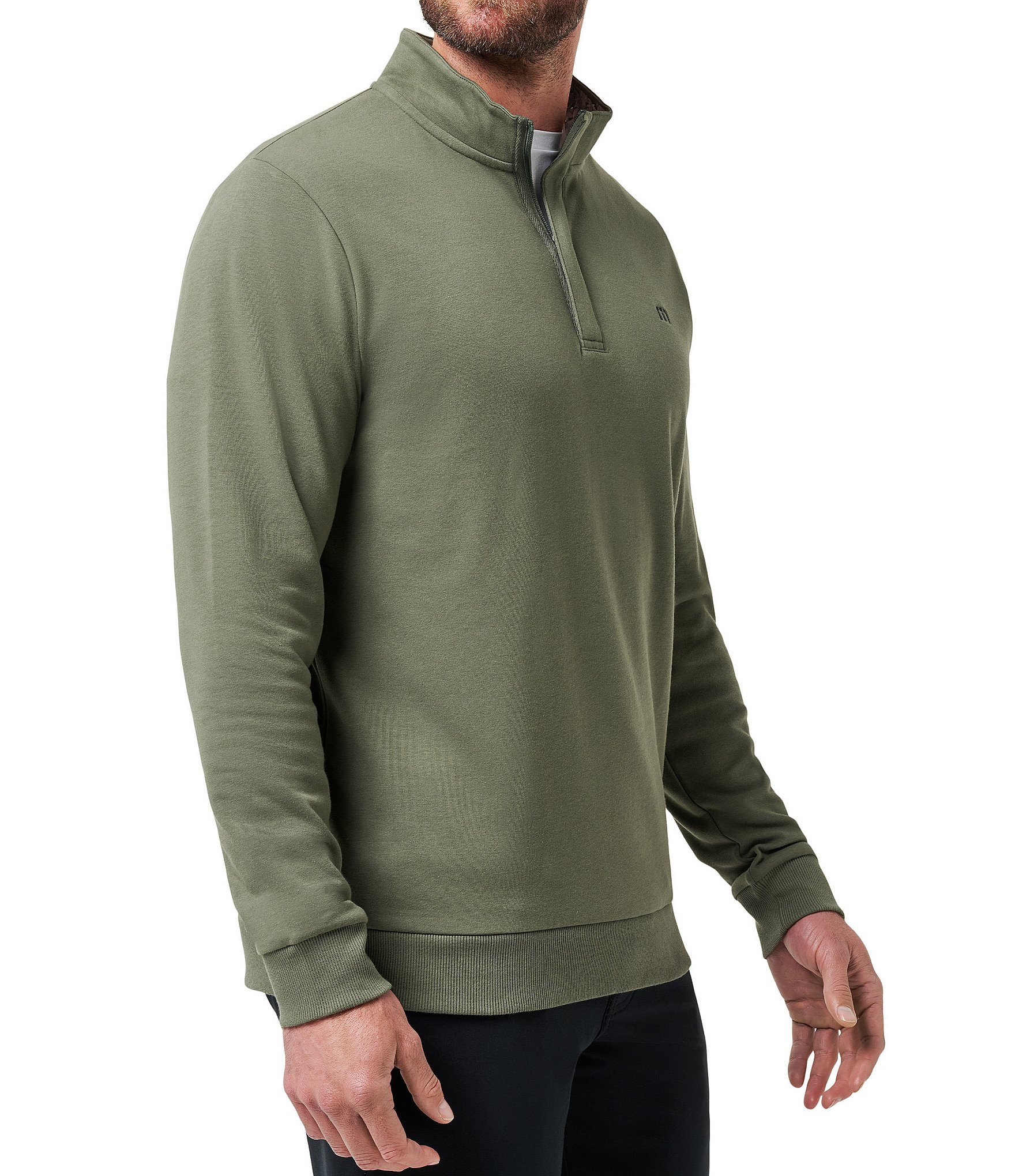 TravisMathew Cloud Quarter Zip 2.0 Fleece Pullover