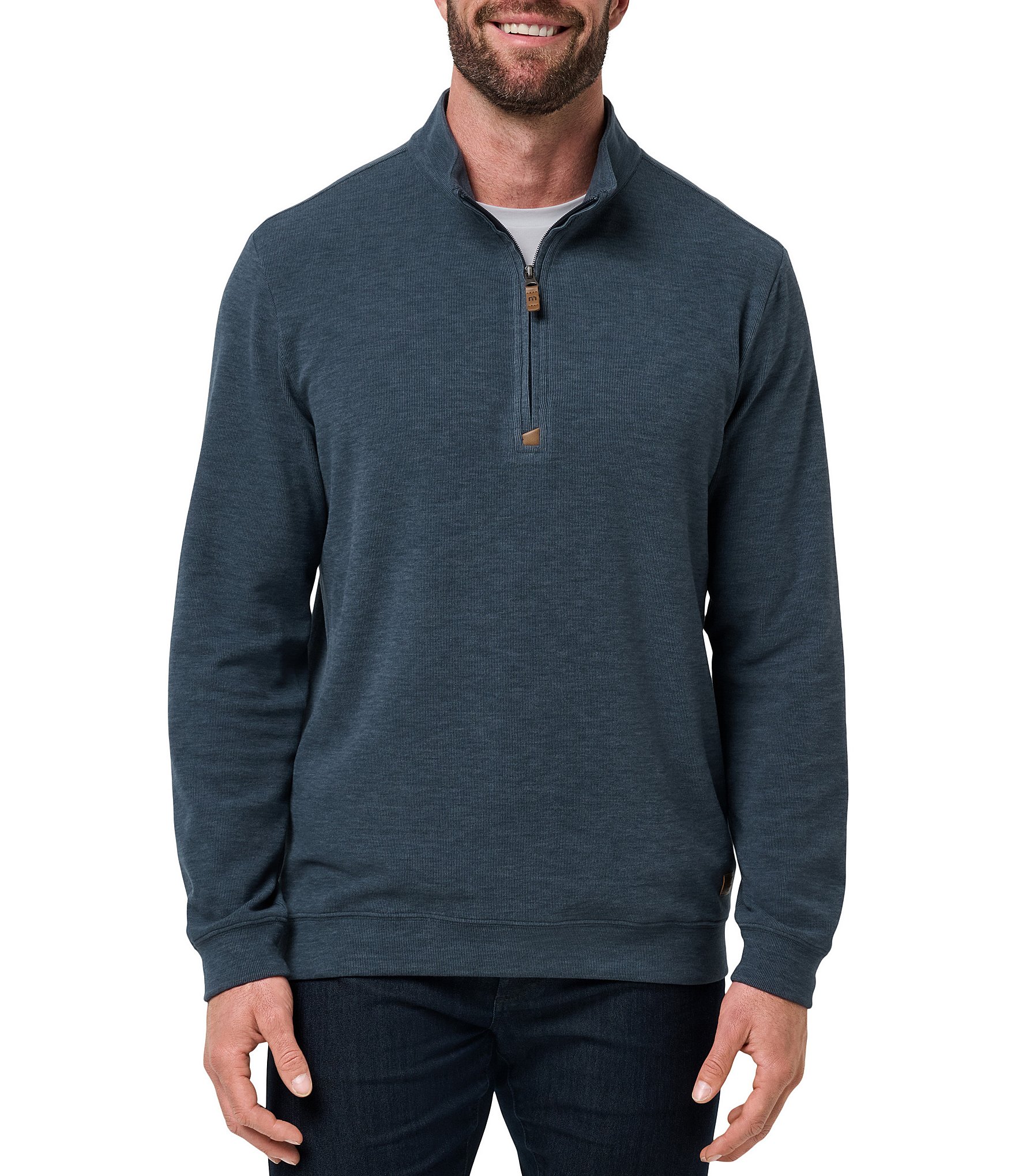 TravisMathew Cloud Sweater Quarter Zip Pullover