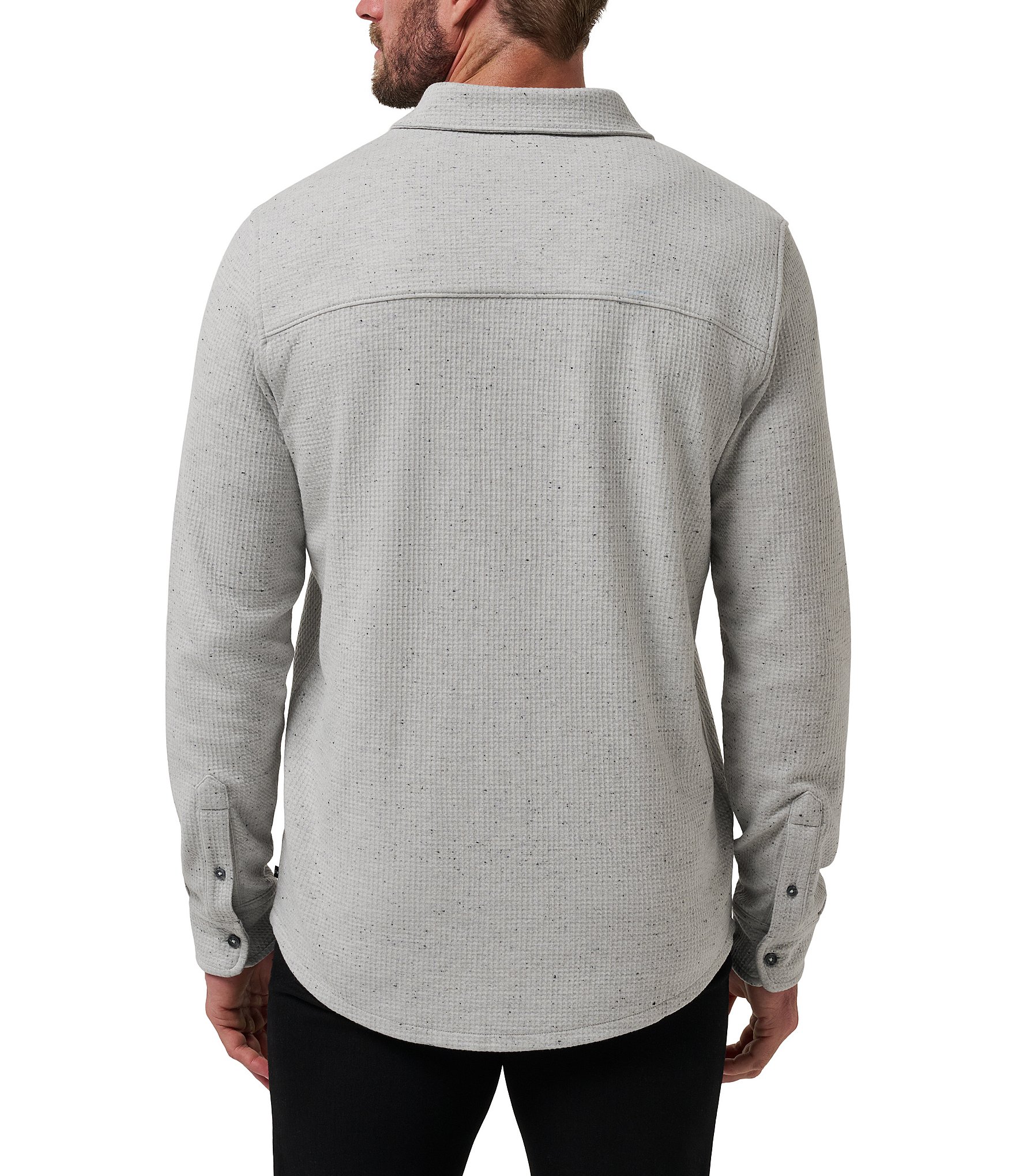 TravisMathew Cloud Waffle Shirt Jacket