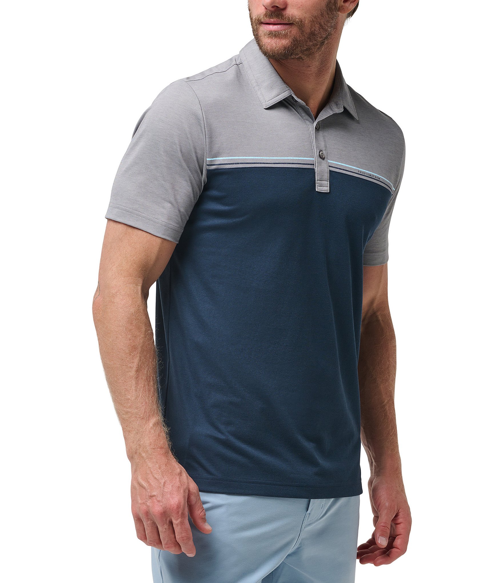 TravisMathew Coastline Cruiser Short Sleeve Polo Shirt