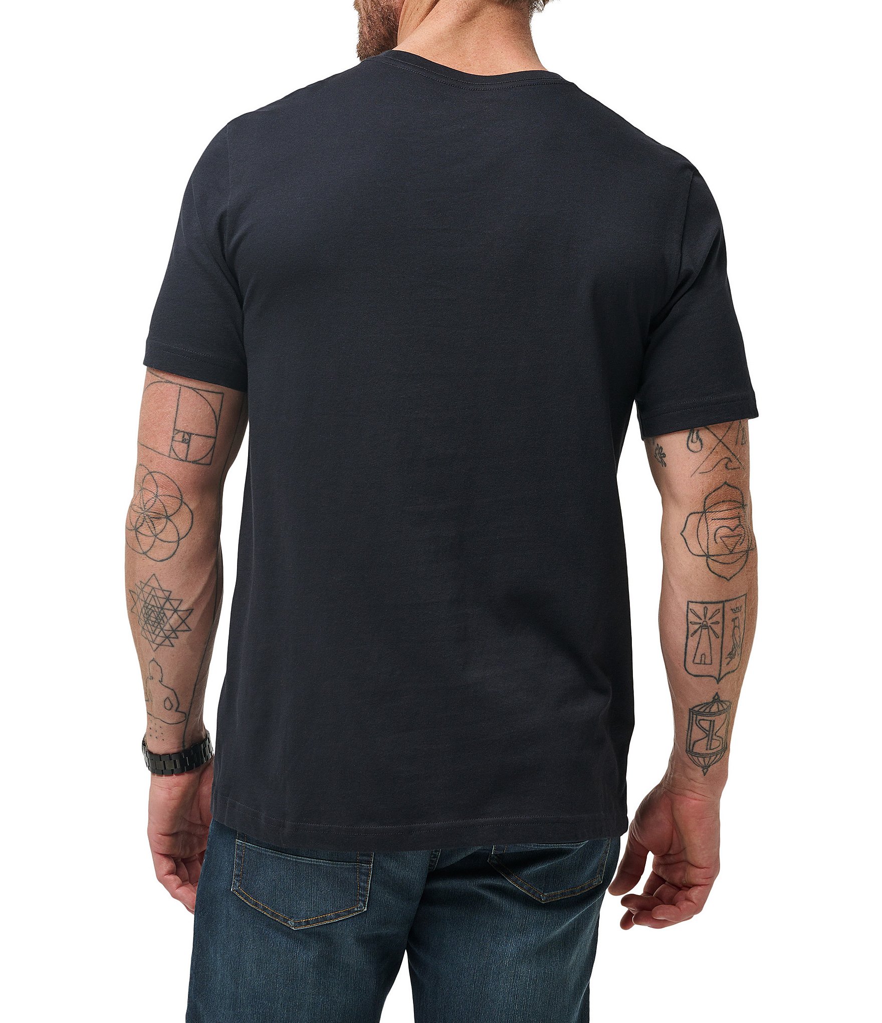 TravisMathew Five K Day Americana Short Sleeve T-Shirt