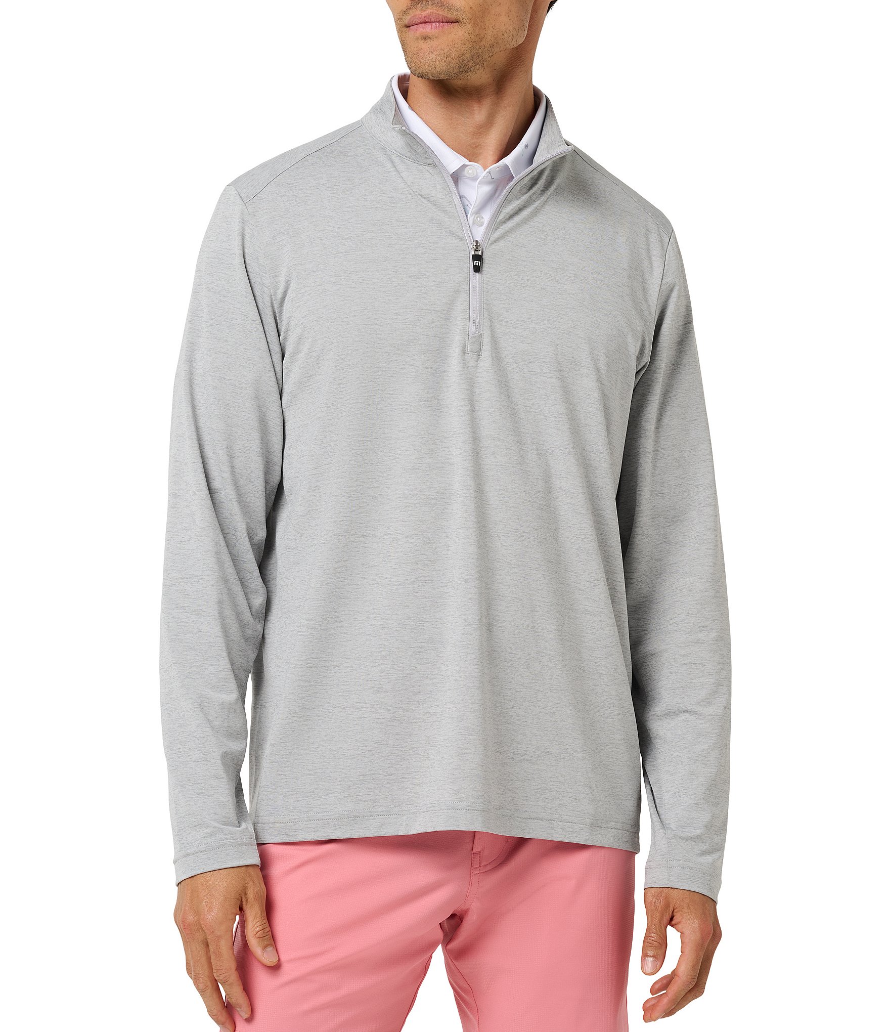 TravisMathew Full Round Quarter Zip Pullover