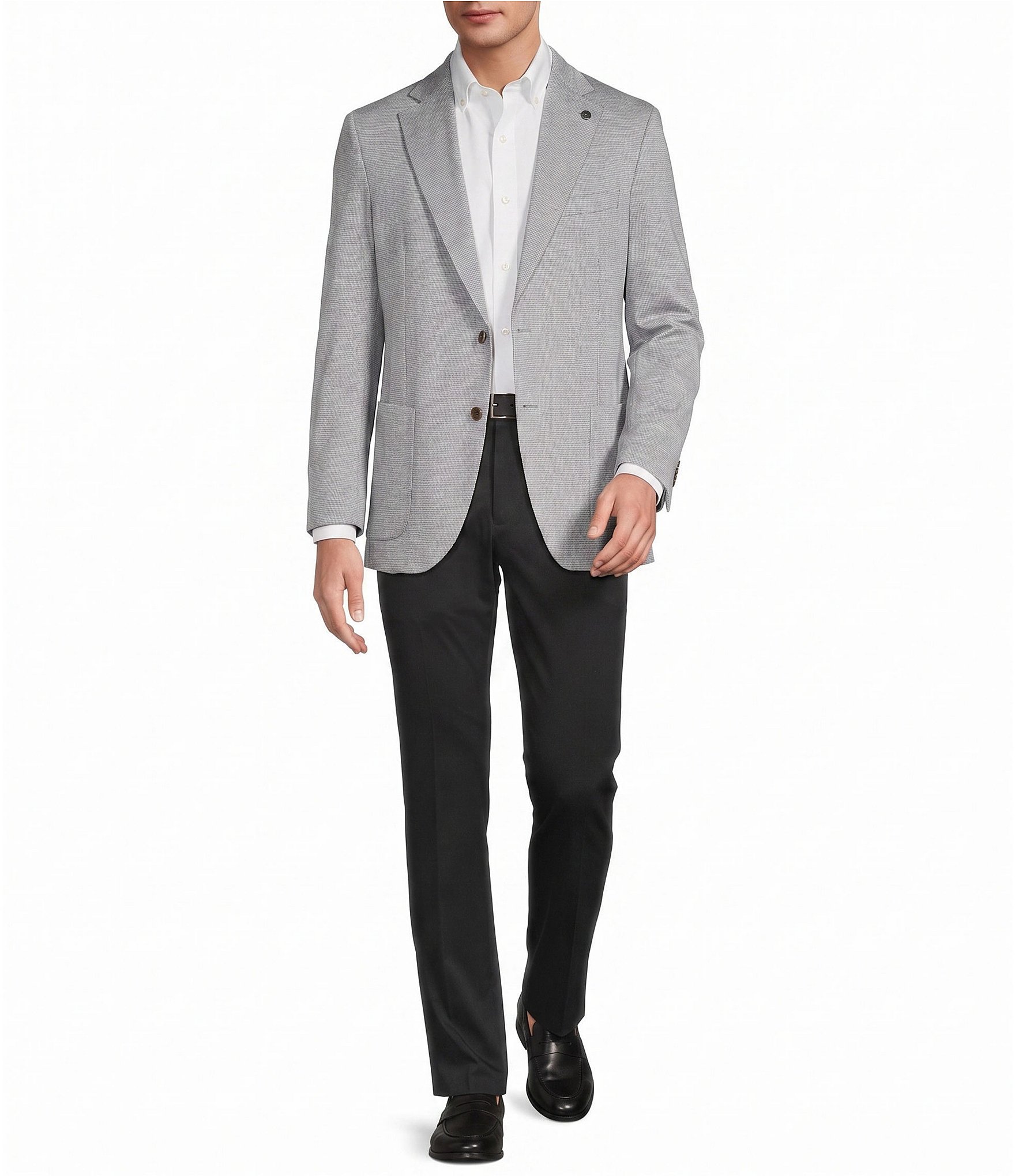 TravisMathew Hayes Modern Fit Houndstooth Sport Coat