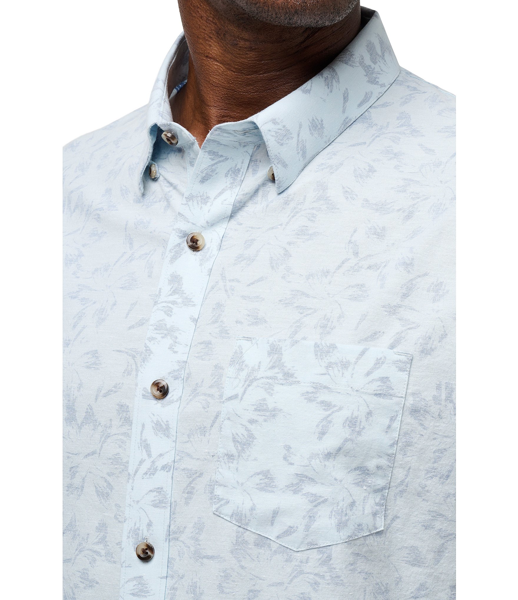 TravisMathew King Air Short Sleeve Woven Shirt