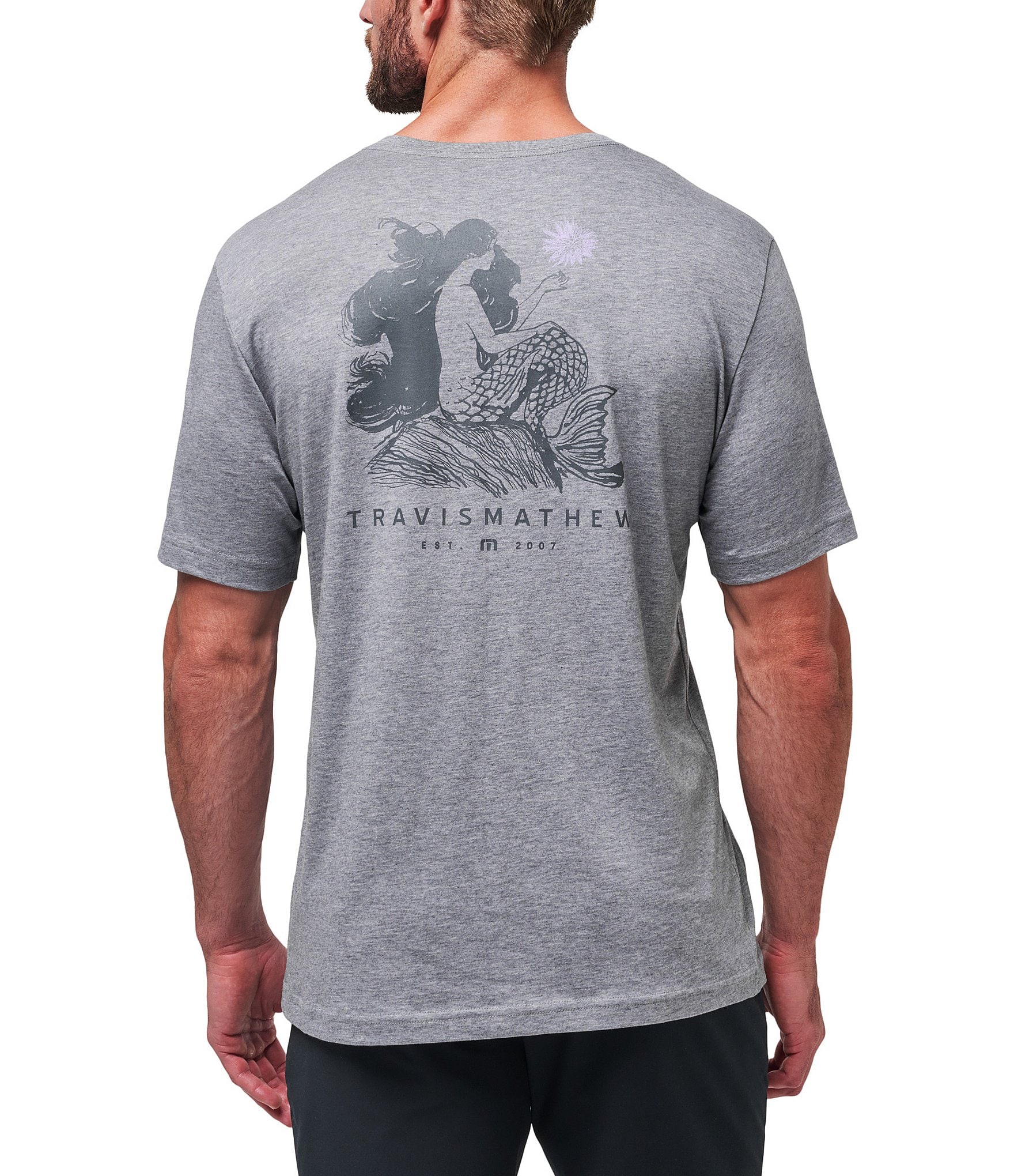 TravisMathew Mermaid Caves Graphic Short Sleeve T-Shirt