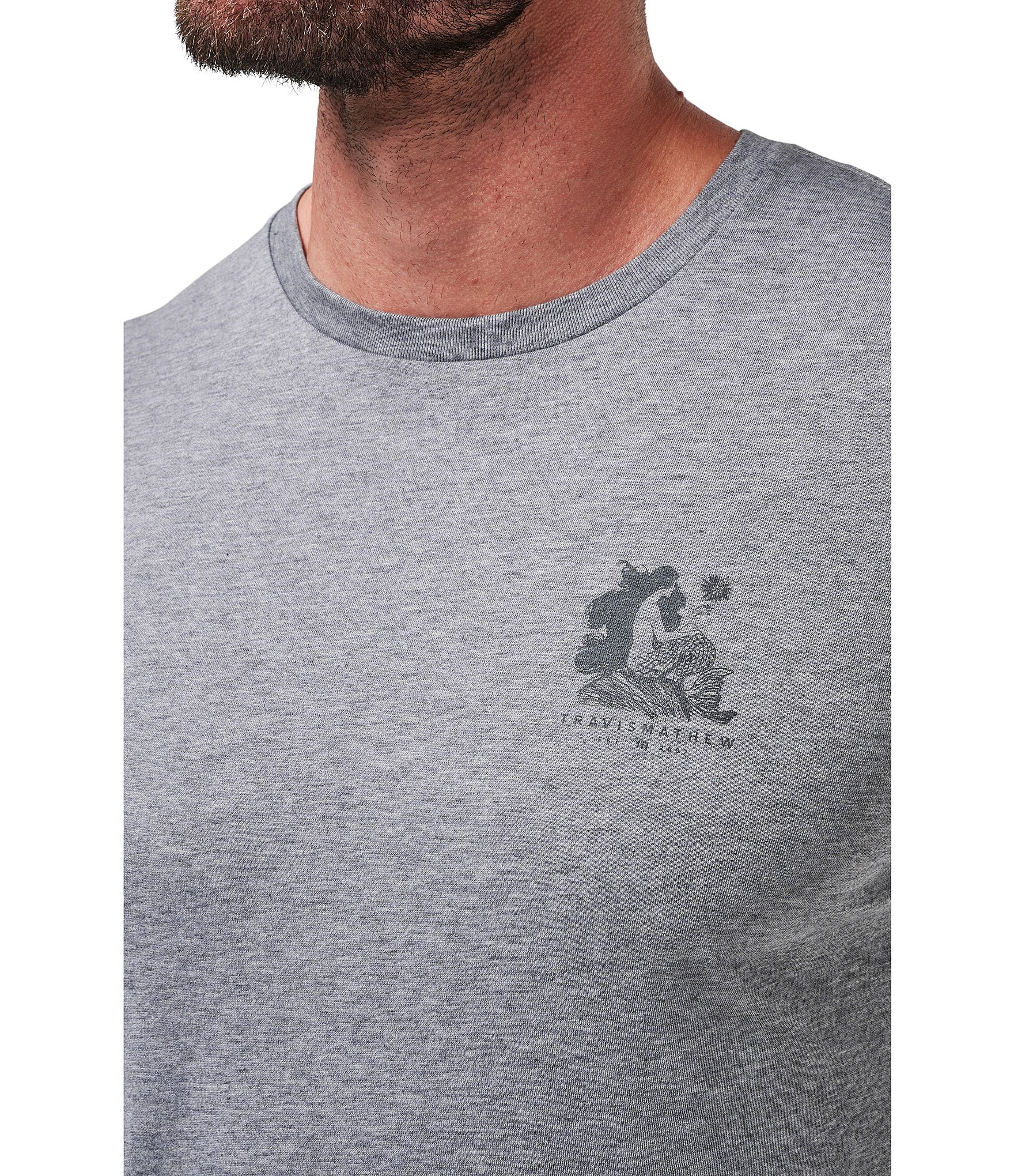 TravisMathew Mermaid Caves Graphic Short Sleeve T-Shirt