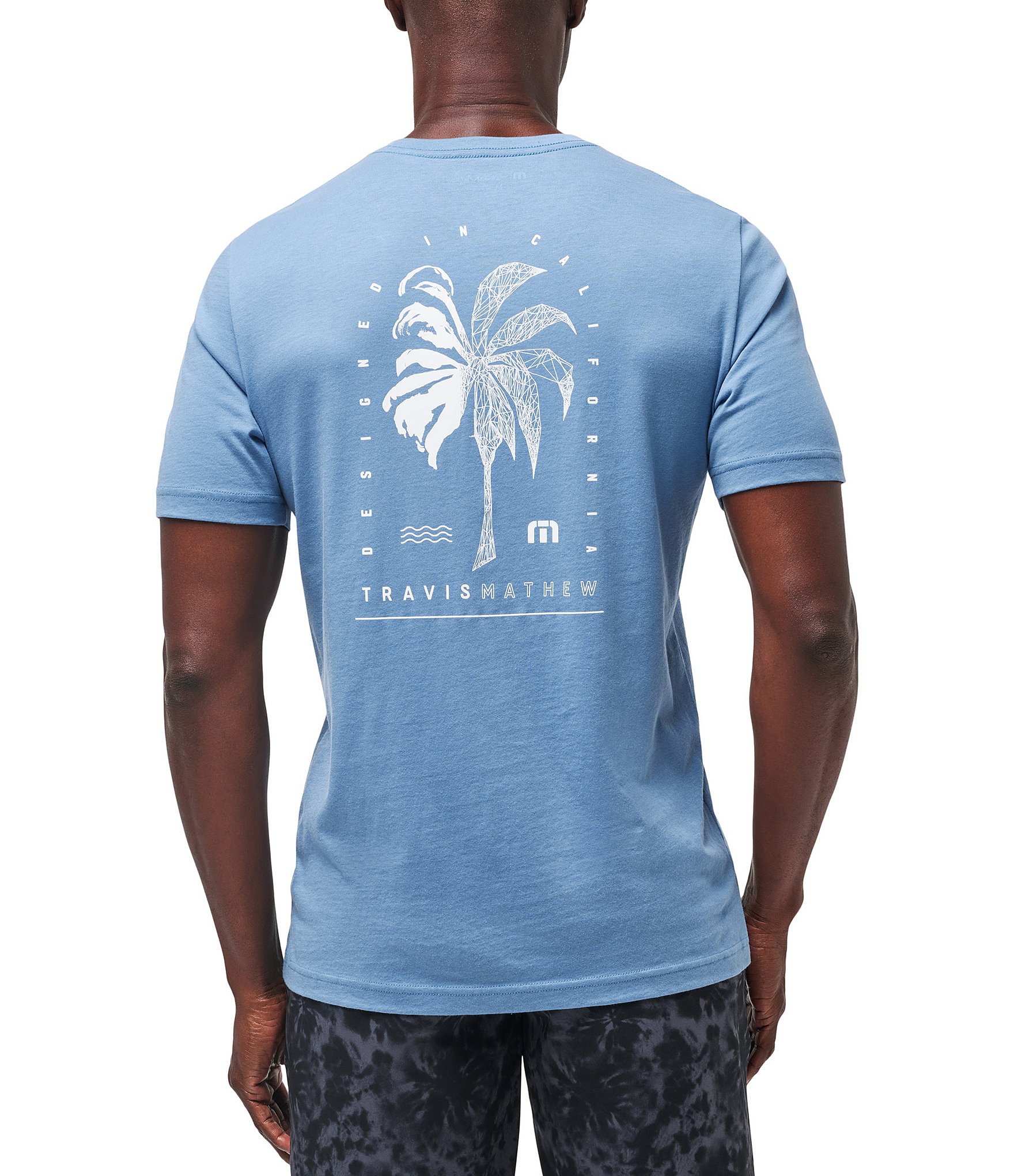 TravisMathew Palm Grass Modern Fit Short Sleeve T-Shirt | Dillard's