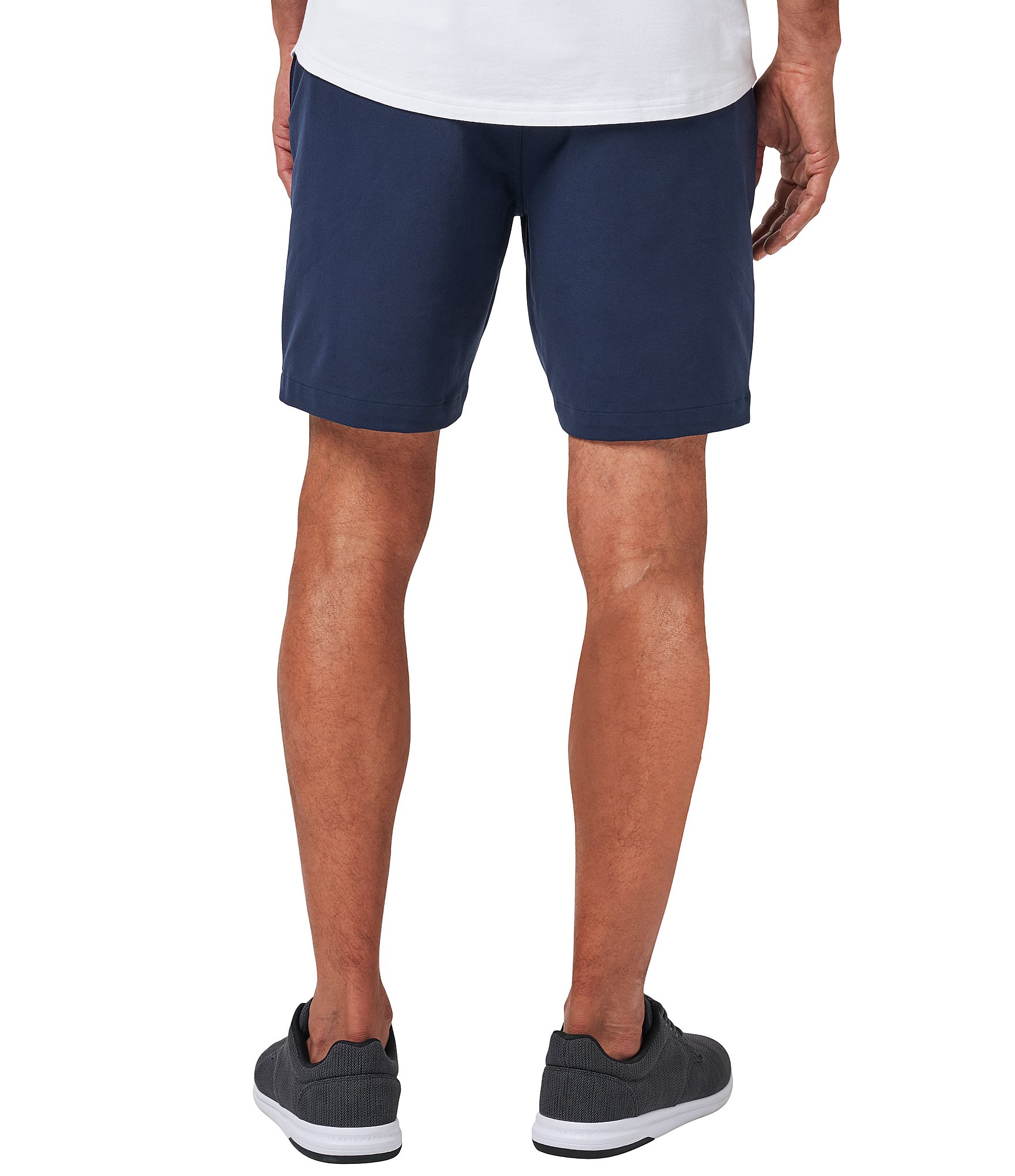 TravisMathew Stretch Knit 8#double; Inseam Shorts