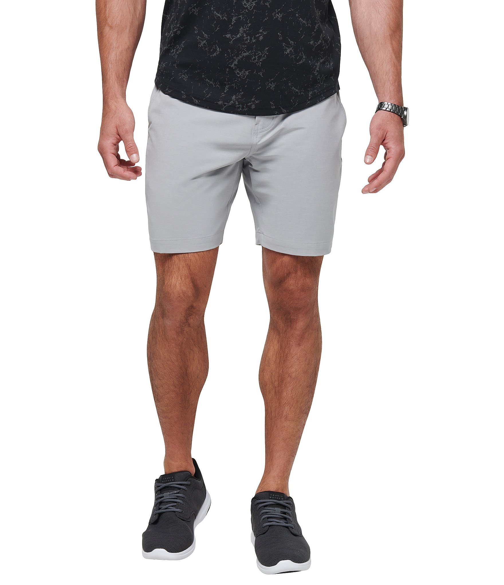 TravisMathew Tech Chino 8#double; Inseam Shorts