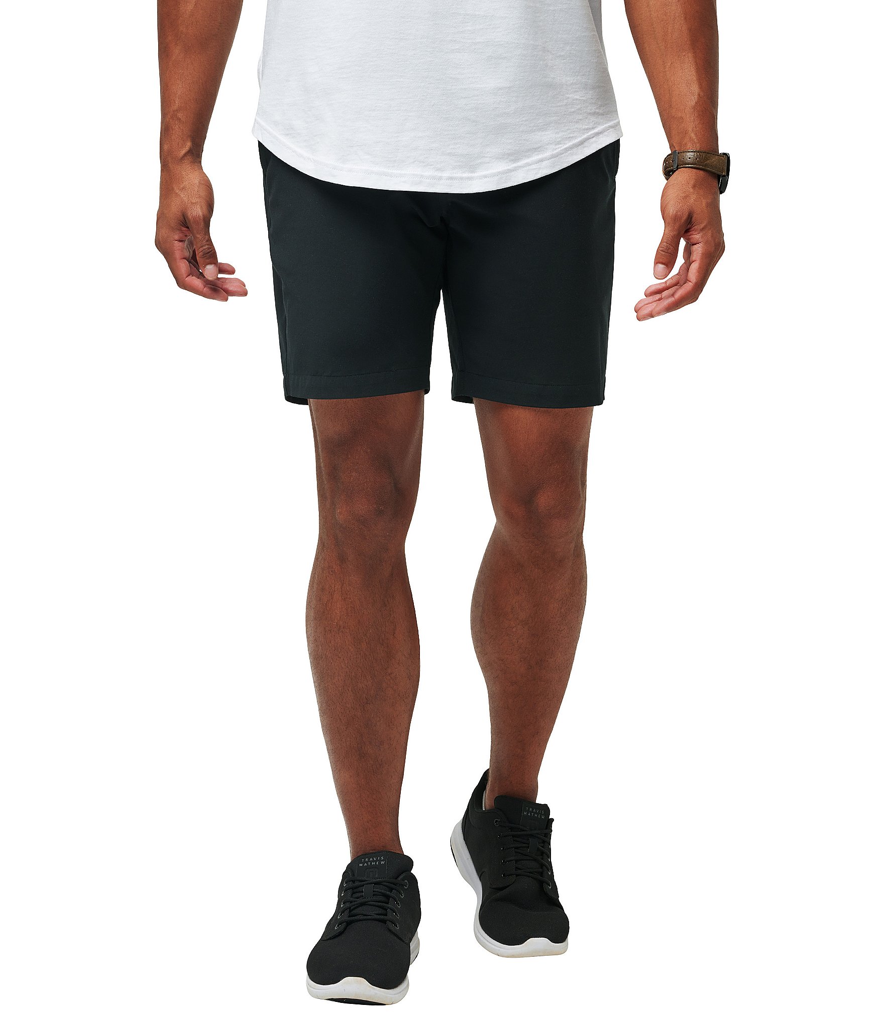 TravisMathew Tech Chino 8#double; Inseam Shorts