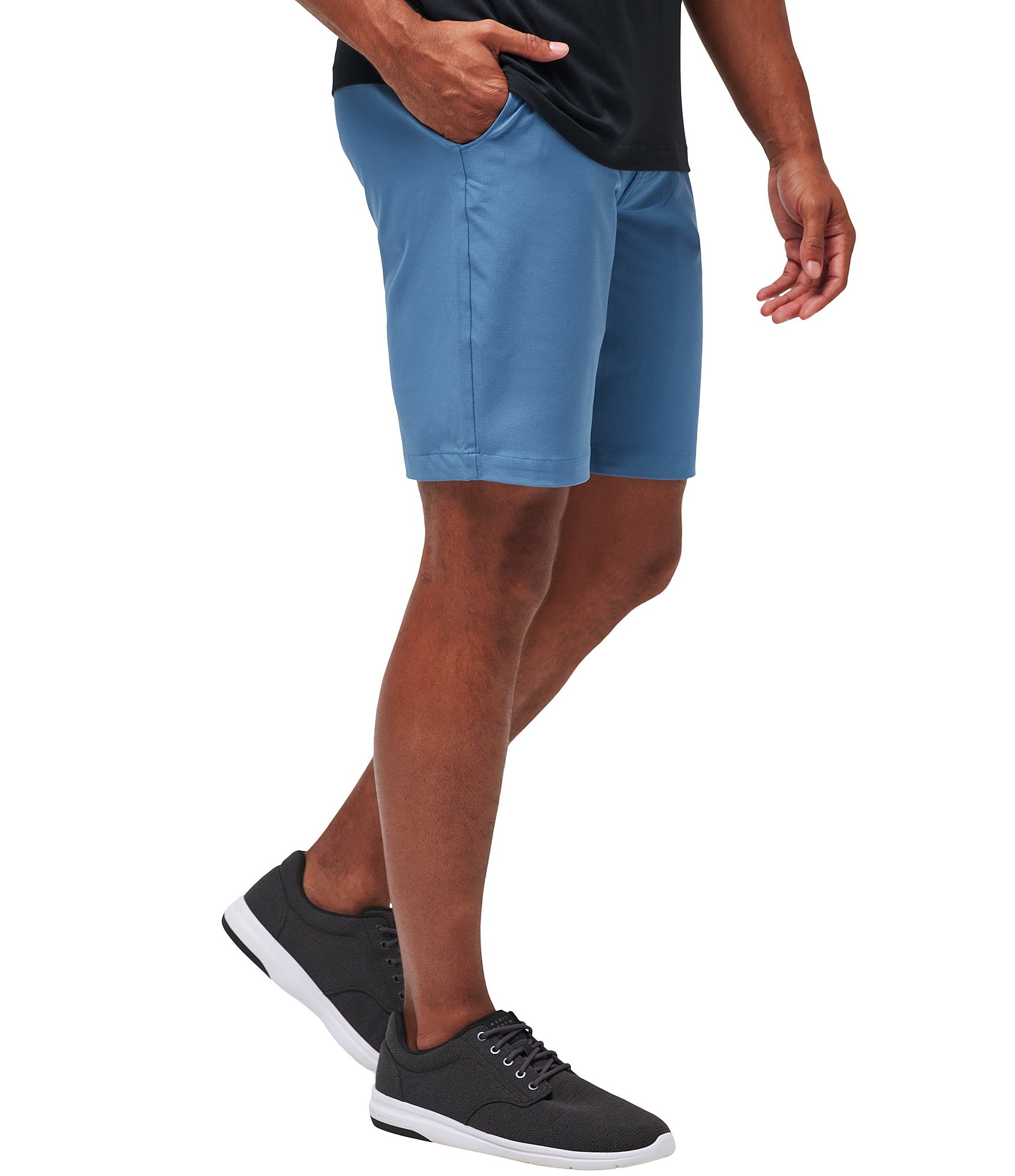 TravisMathew Wanderlust Performance Stretch 9#double; Inseam Shorts